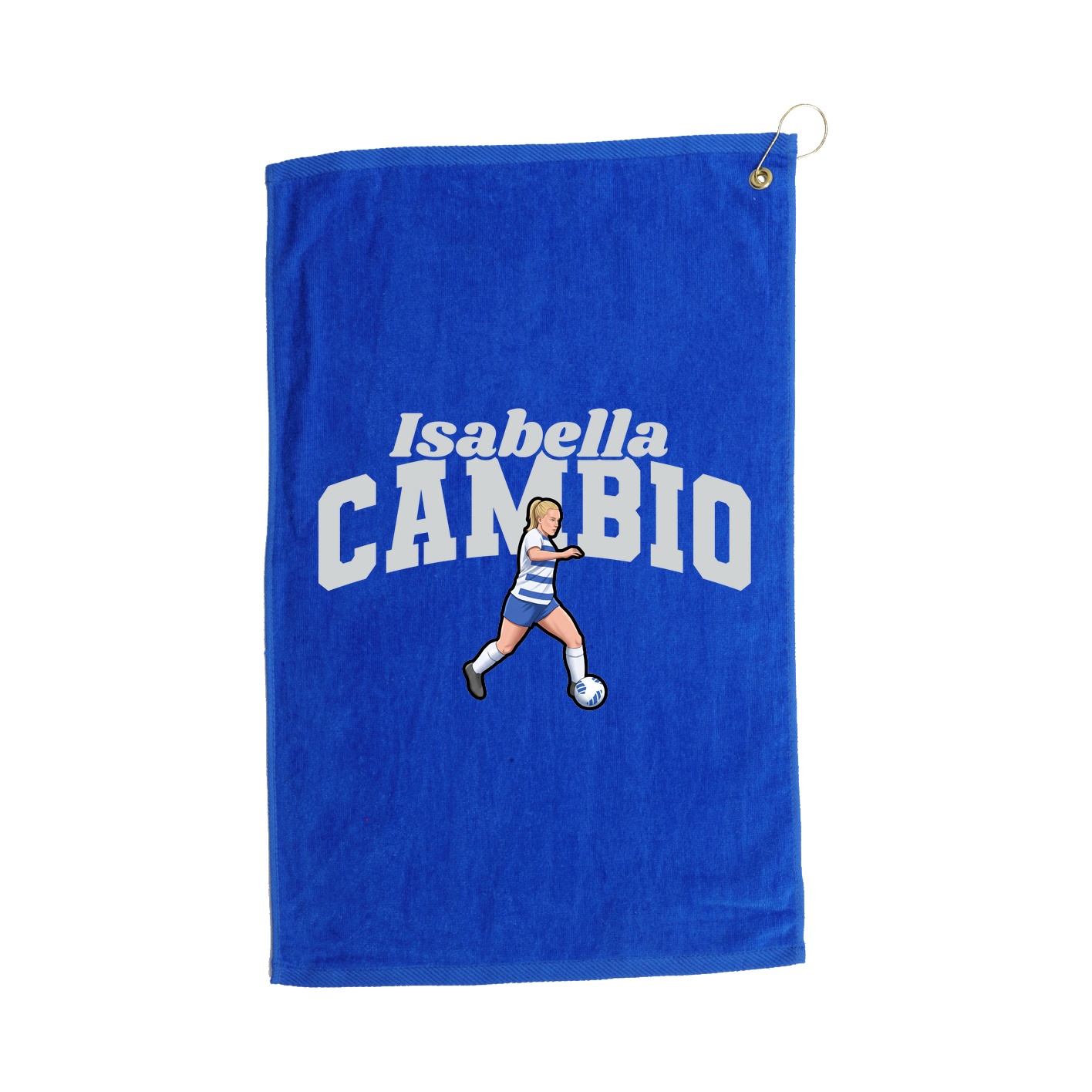 Golf Towel — Signature Arch in Royal