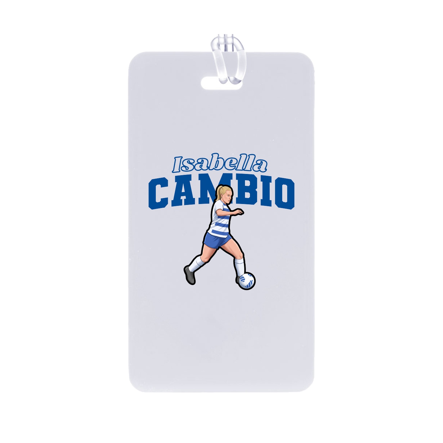 Bag Tag — Name Arch in Classic