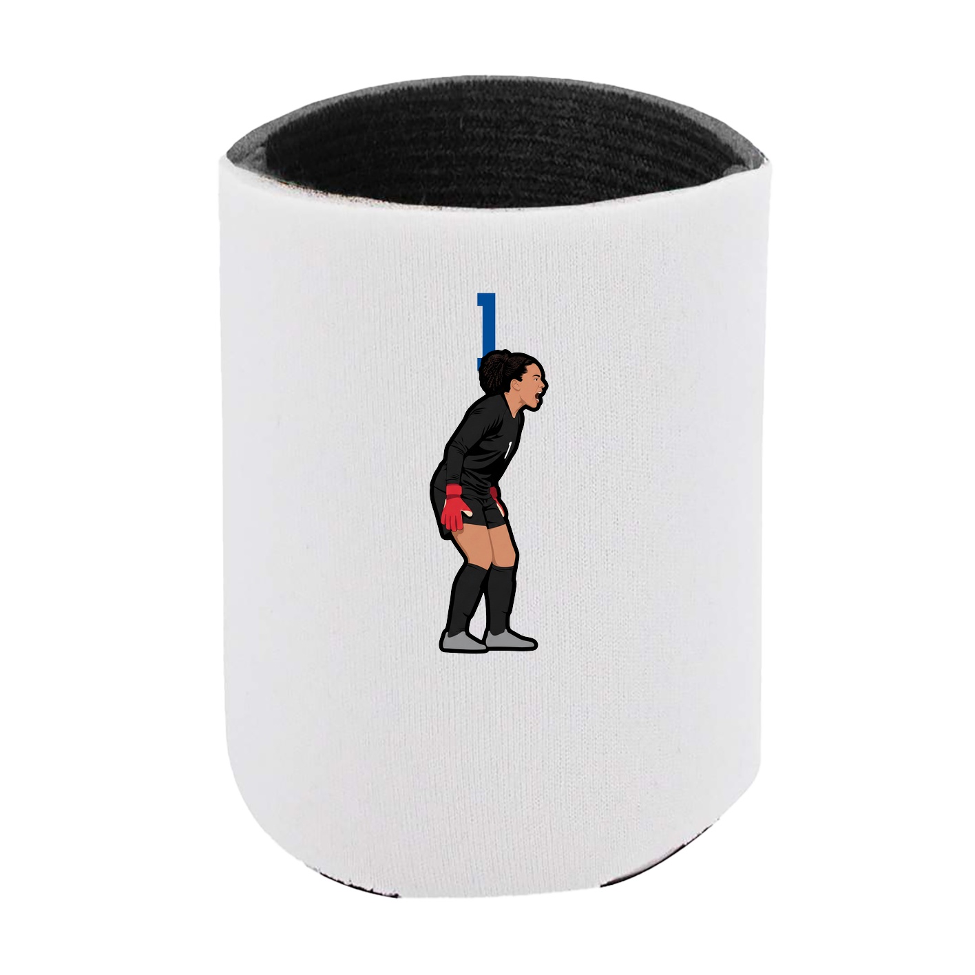 Can Holder — Number Top in White