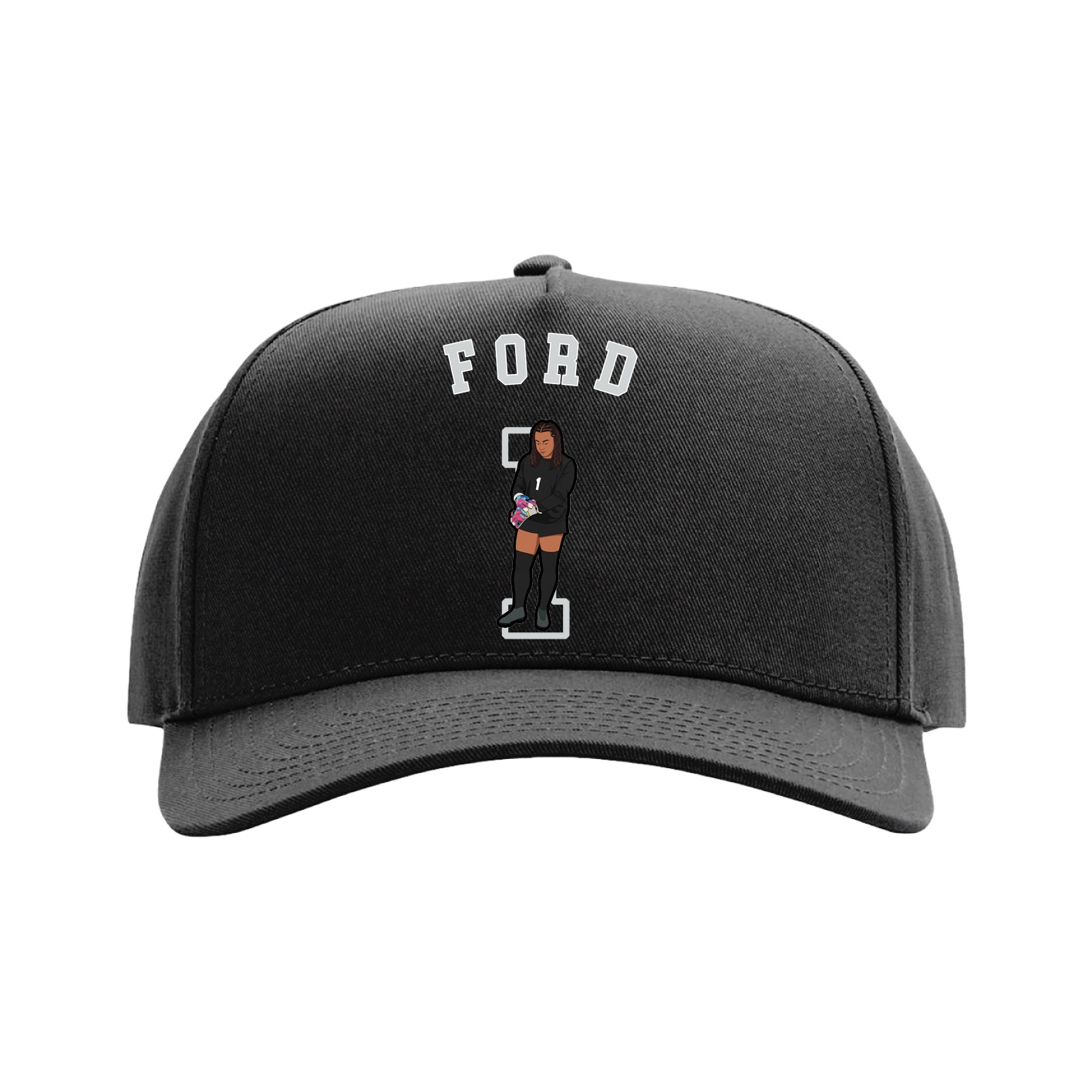 Full Fabric Five-Panel Champ Cap