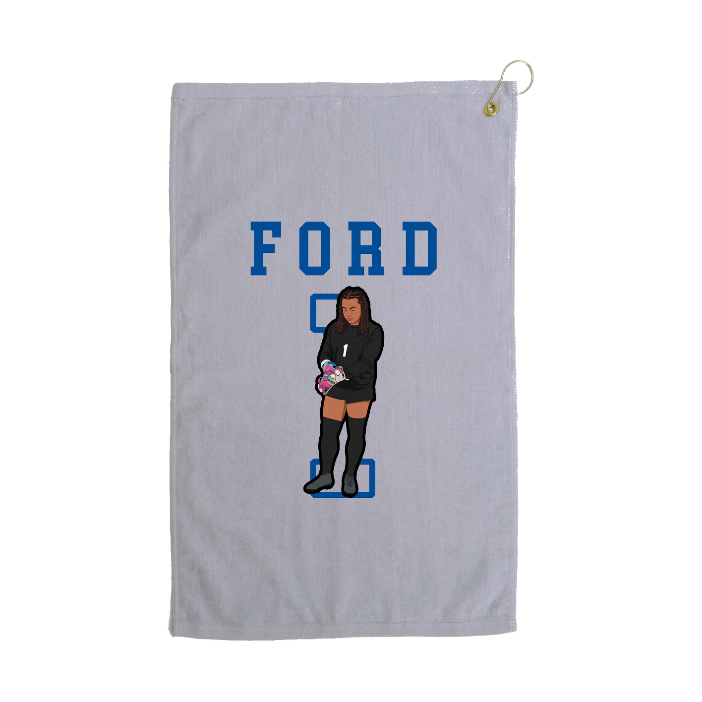 Golf Towel — Shirsey in Grey