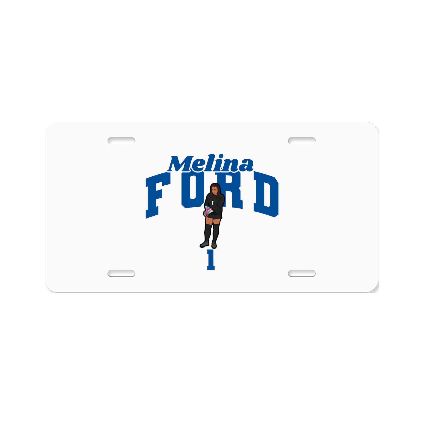 License Plate — Signature Arch in Classic