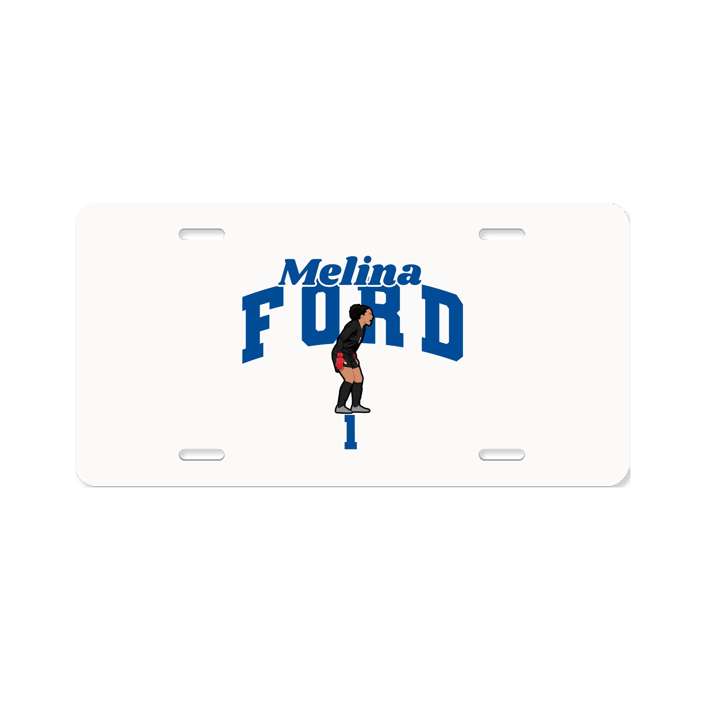 License Plate — Signature Arch in Classic