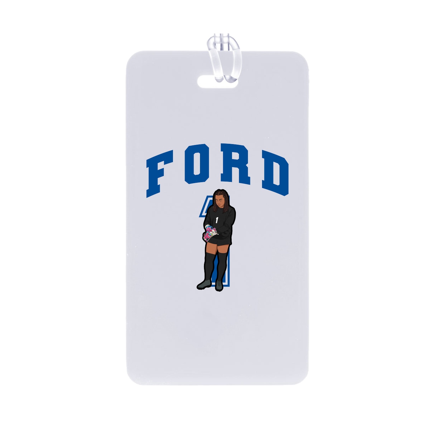 Bag Tag — Number in Classic