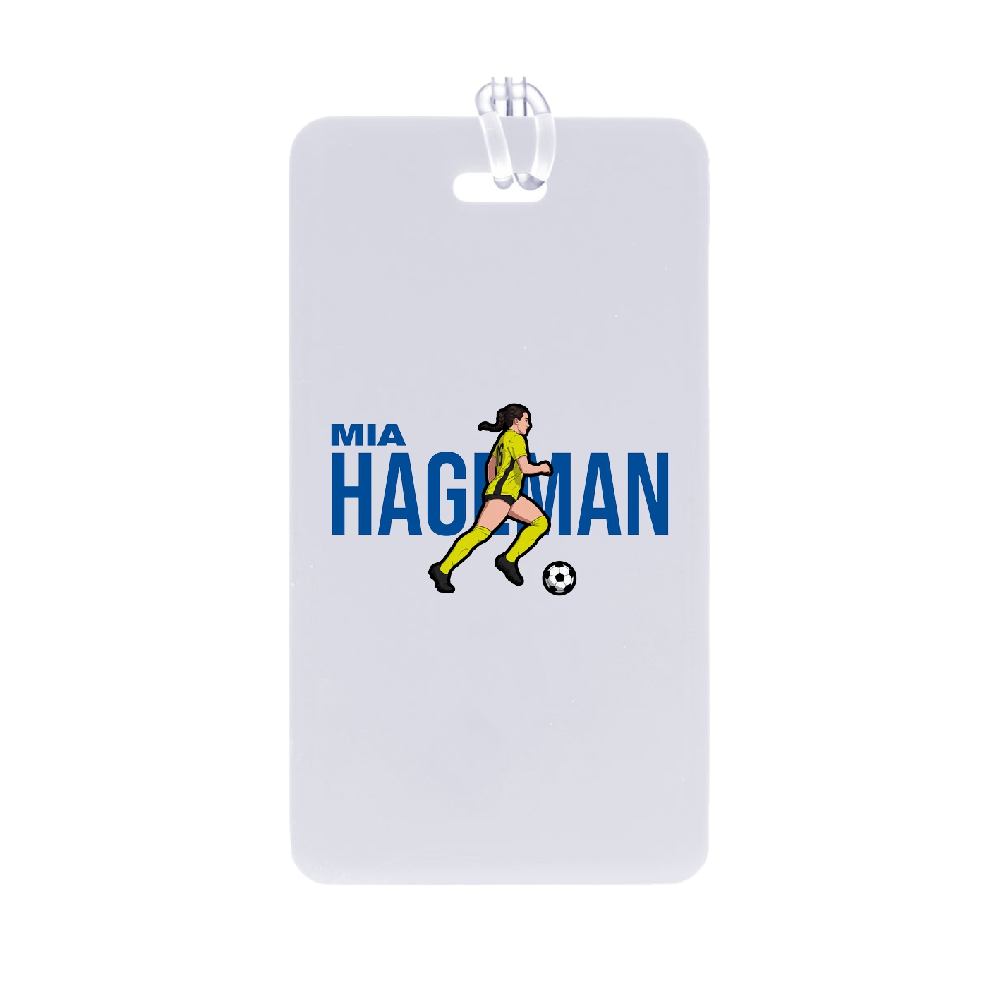 Bag Tag — Player Name in Classic