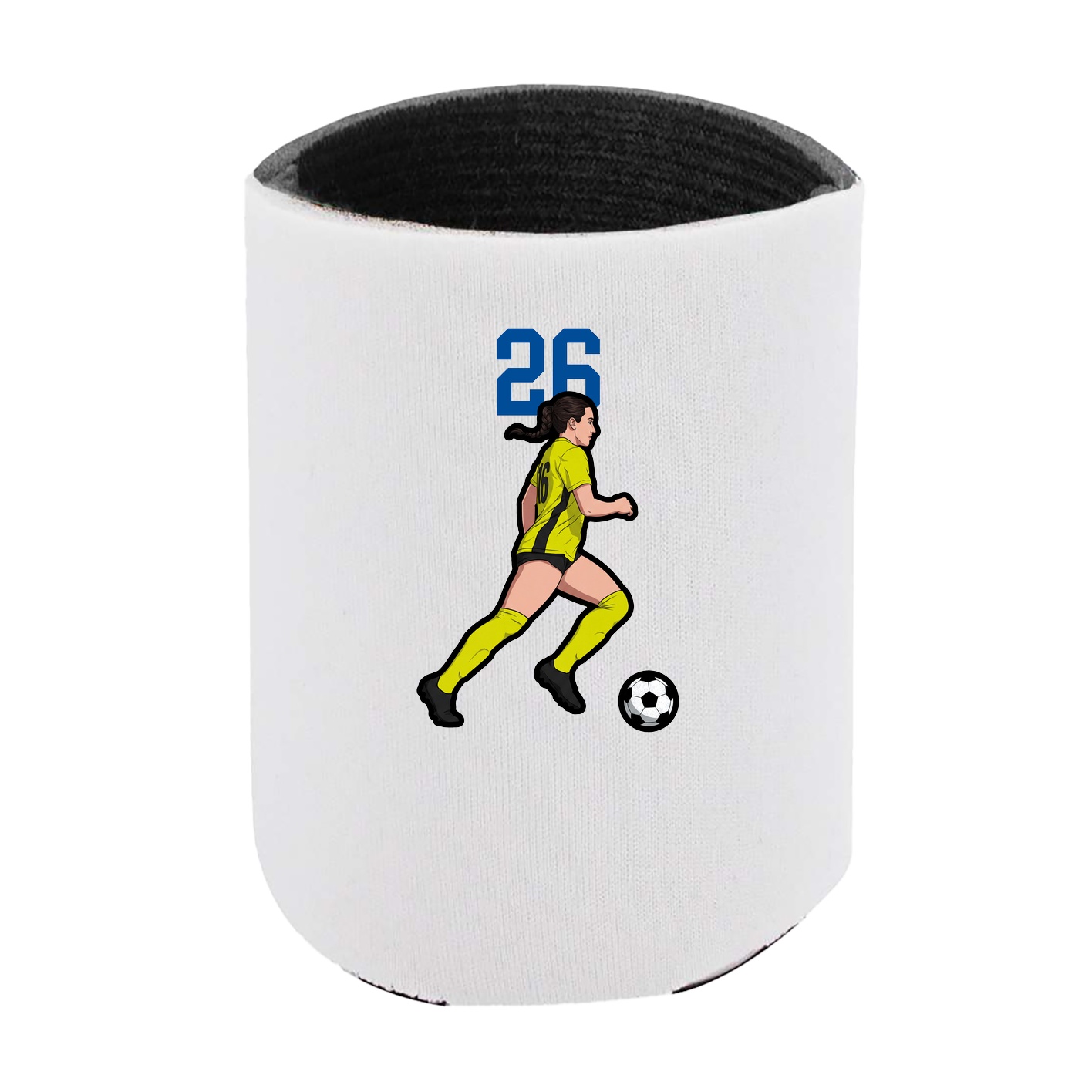 Can Holder — Number Top in White