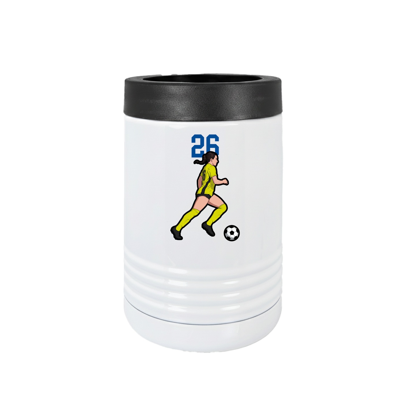 Beverage Holder — Number Top in White