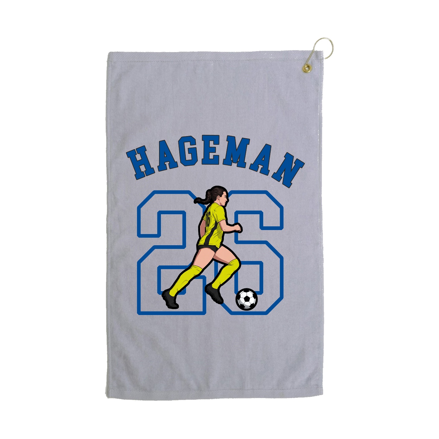 Golf Towel — Shirsey Arch in Grey