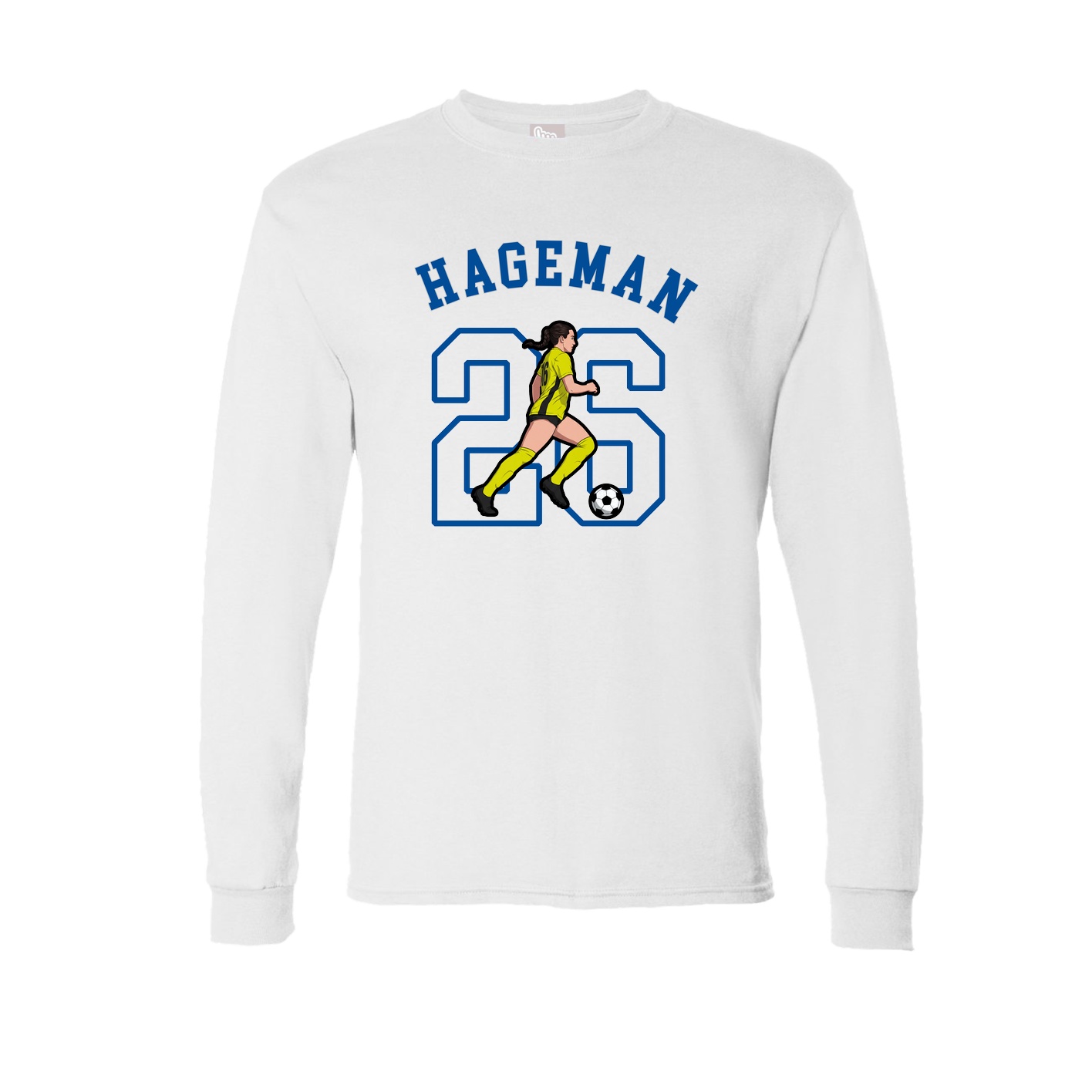 Long Sleeve Tee — Shirsey Arch in White