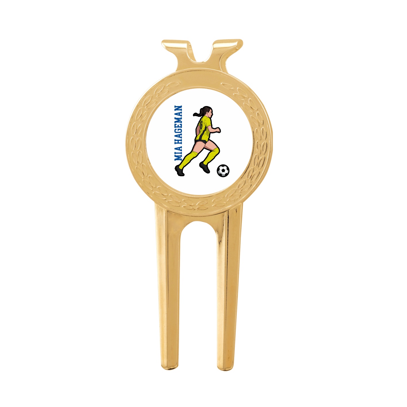 Divot Tool with Ball Marker — Name Vertical in Classic