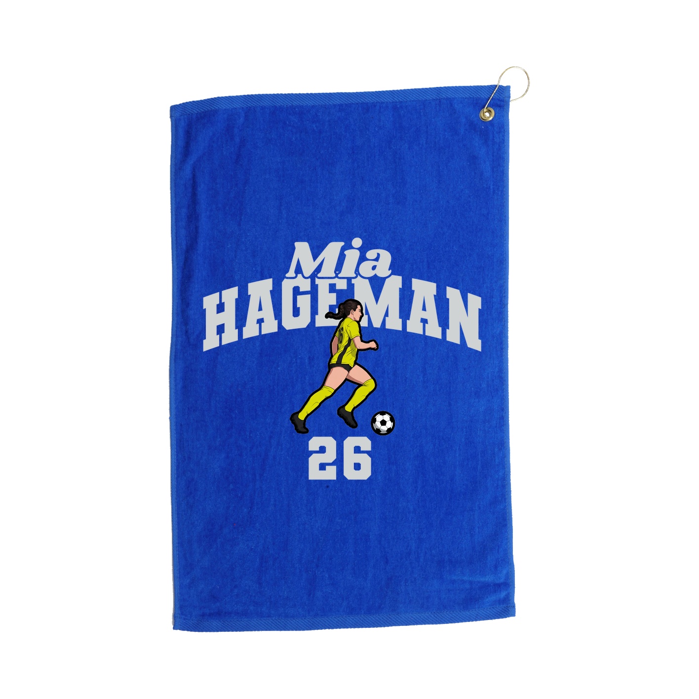 Golf Towel — Signature Arch in Royal