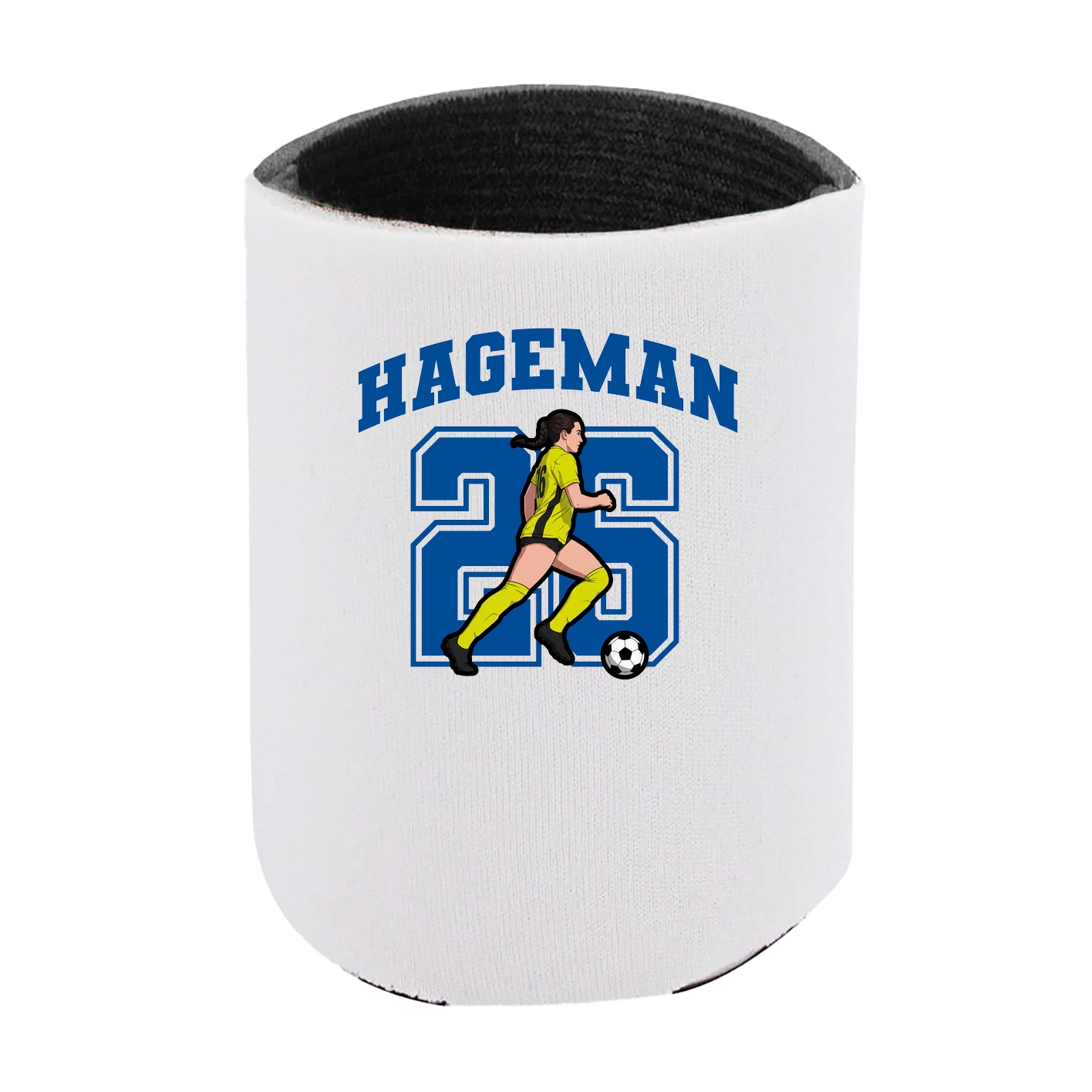 Can Holder — Number in White