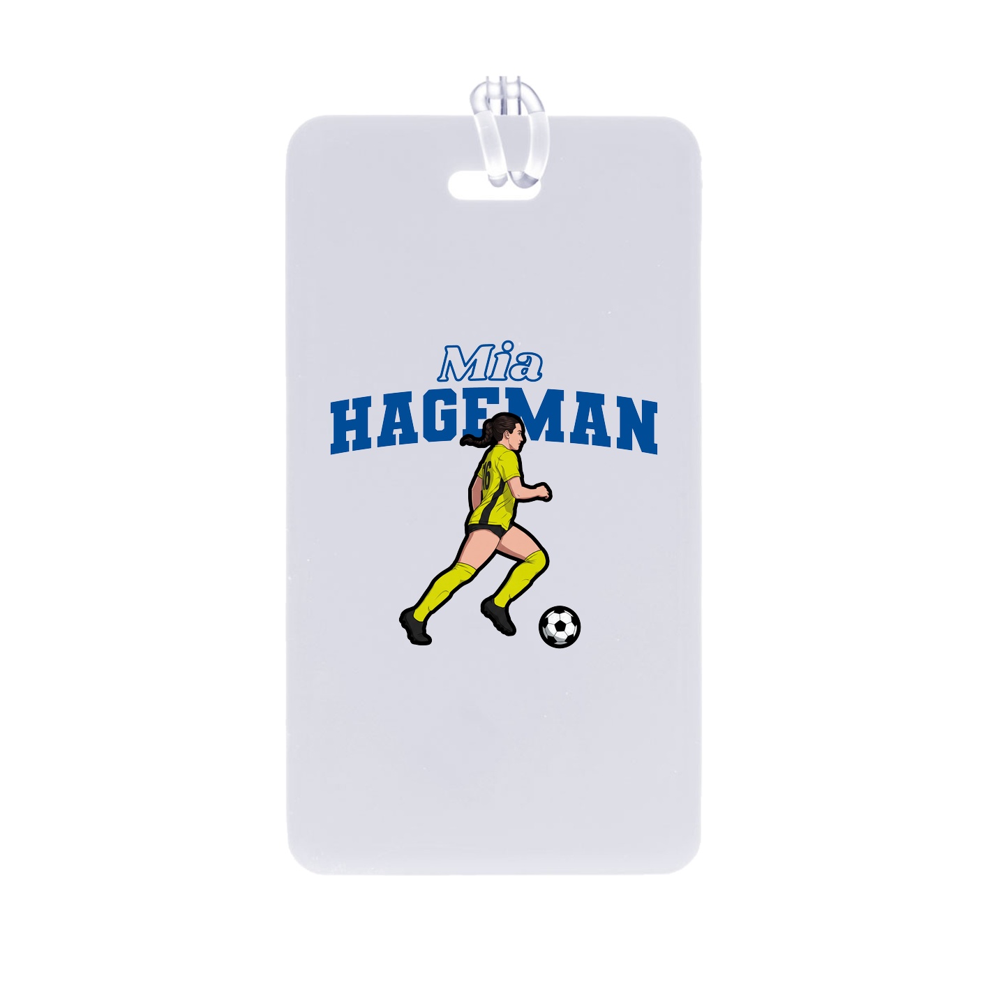 Bag Tag — Name Arch in Classic