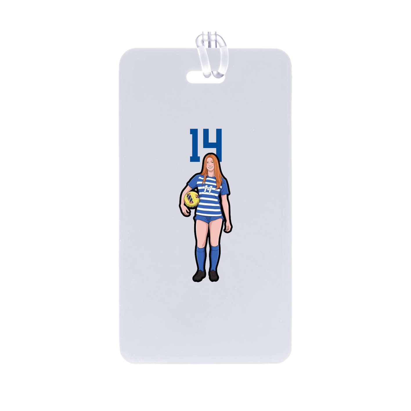 Bag Tag — Number Top in Classic