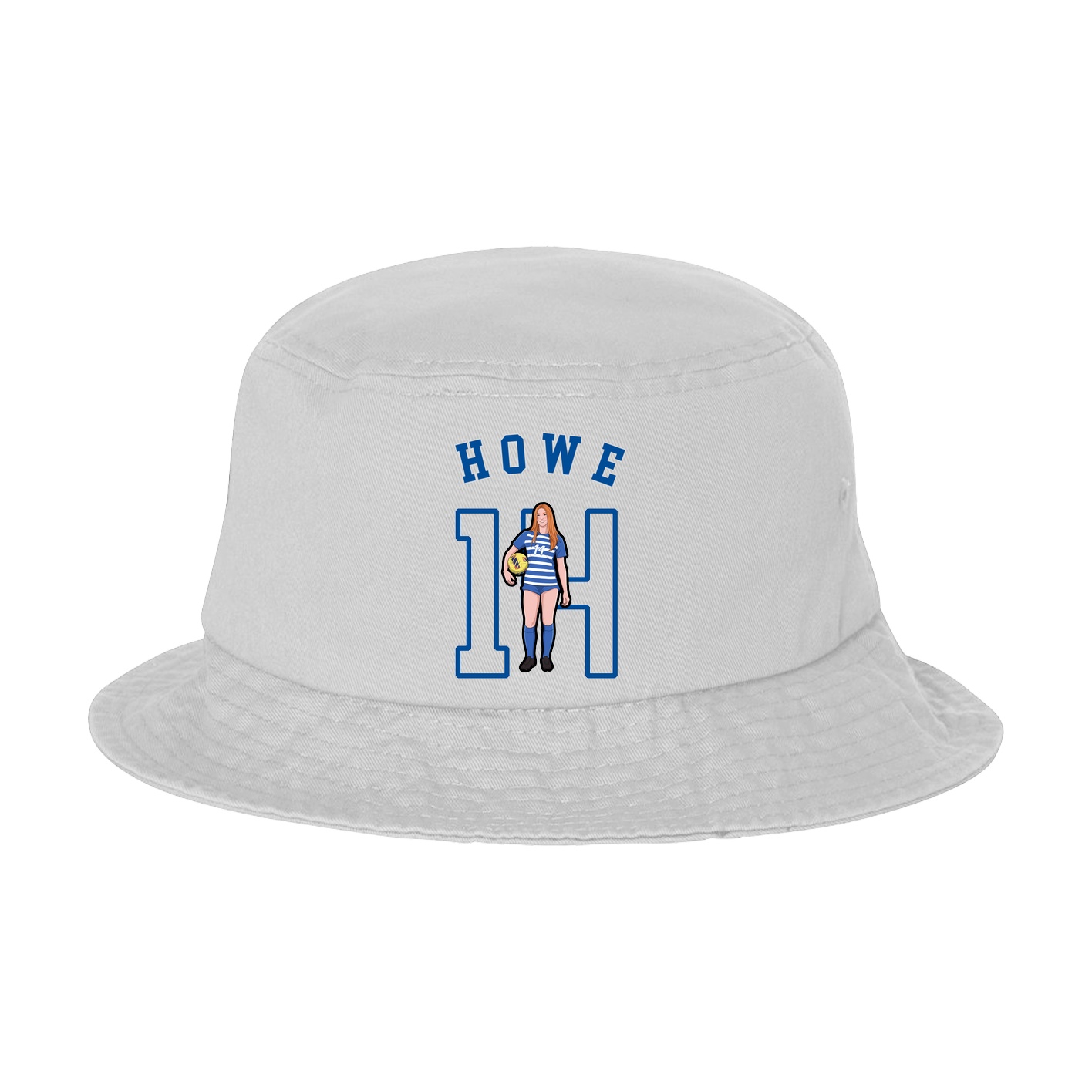 Bucket Cap — Shirsey Arch in White