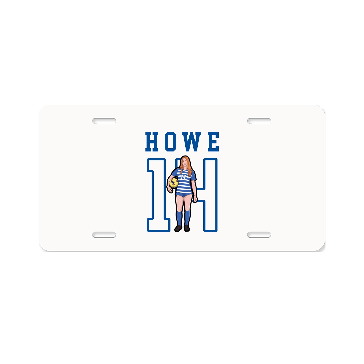 License Plate — Shirsey in Classic