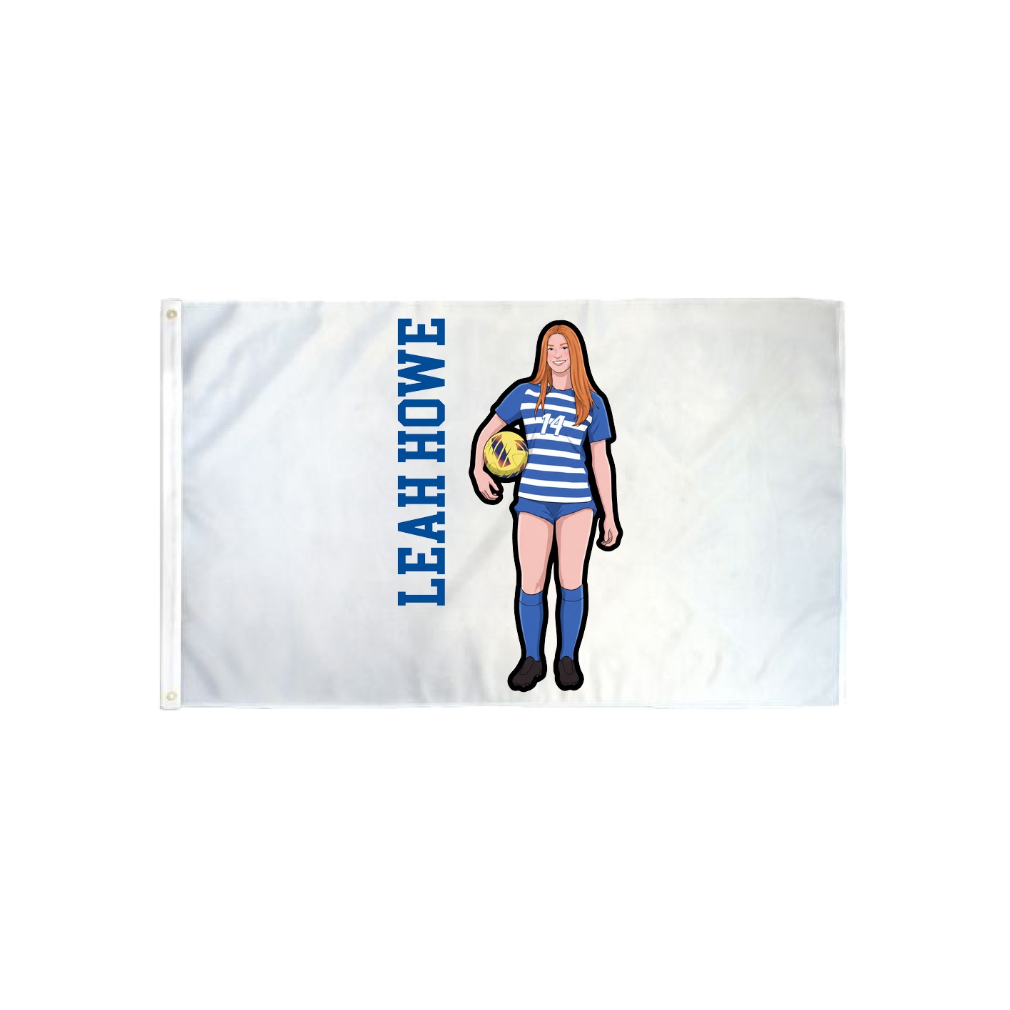 3x5 Flag — Name Vertical in Classic