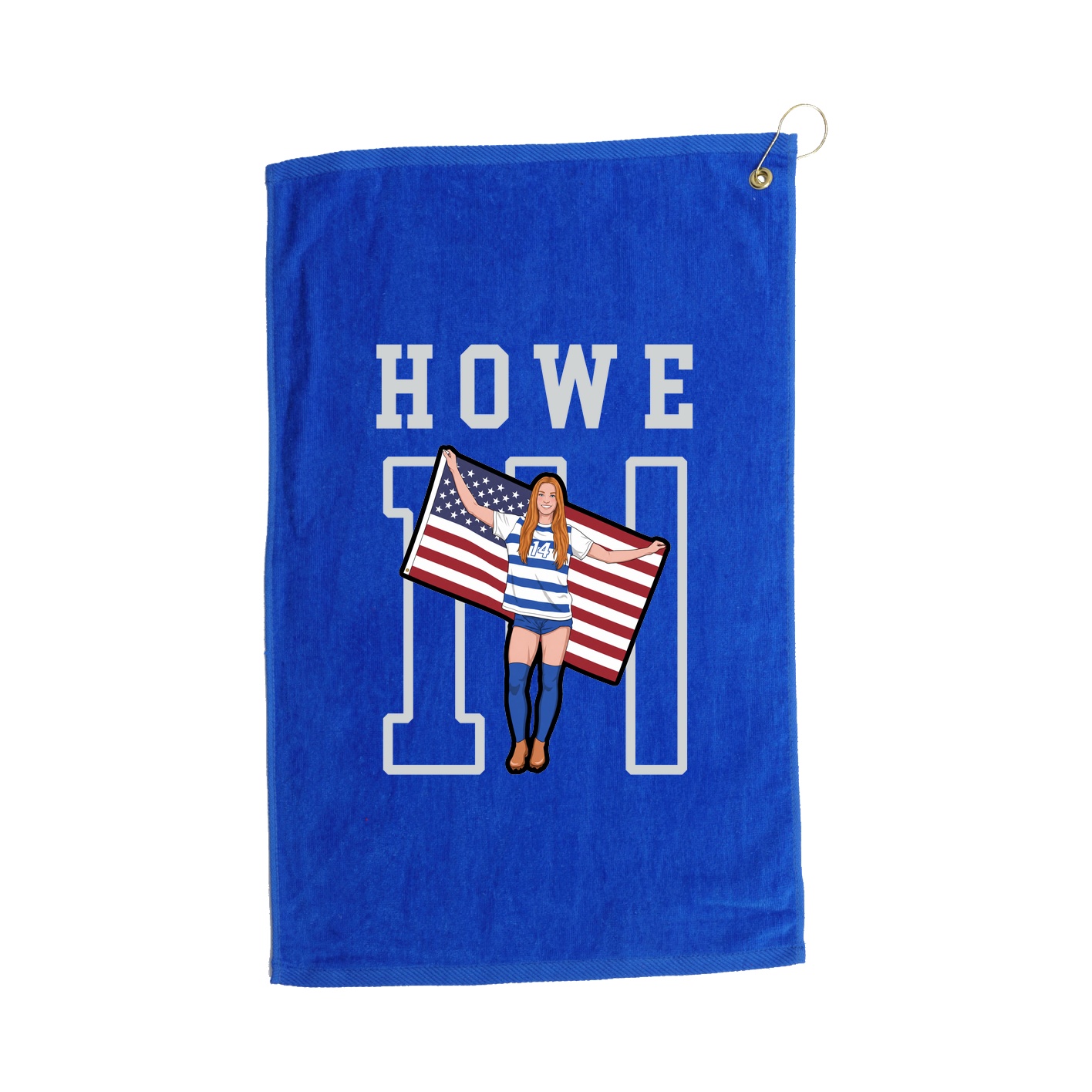 Golf Towel — Shirsey in Royal