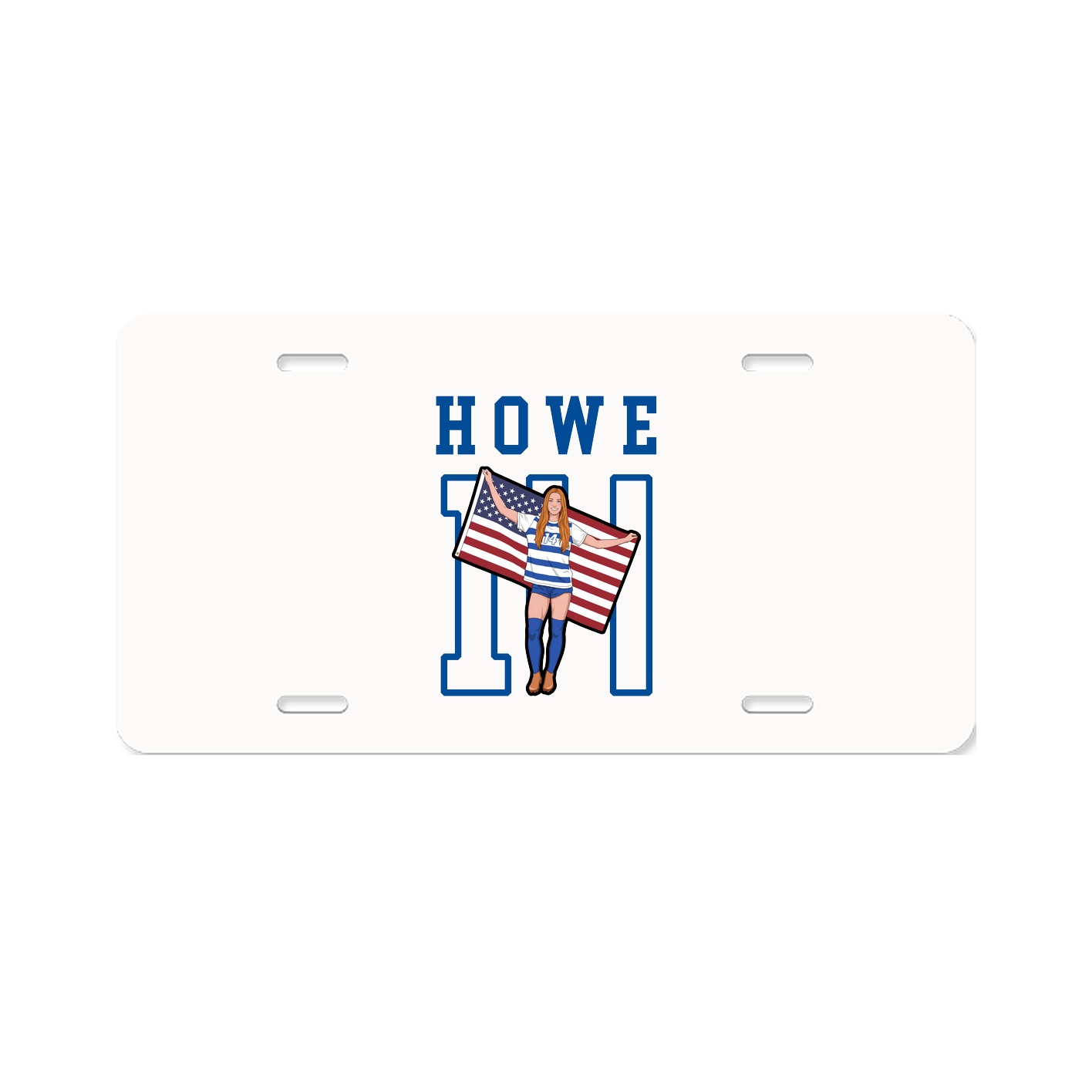 License Plate — Shirsey in Classic