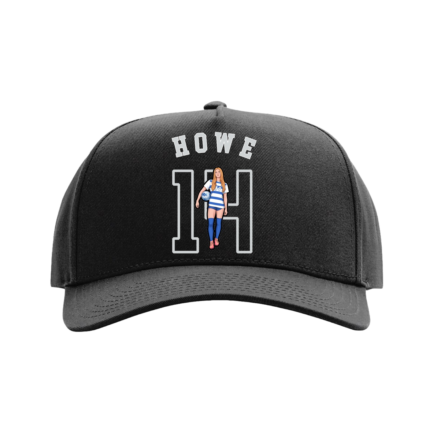 Full Fabric Five-Panel Champ Cap