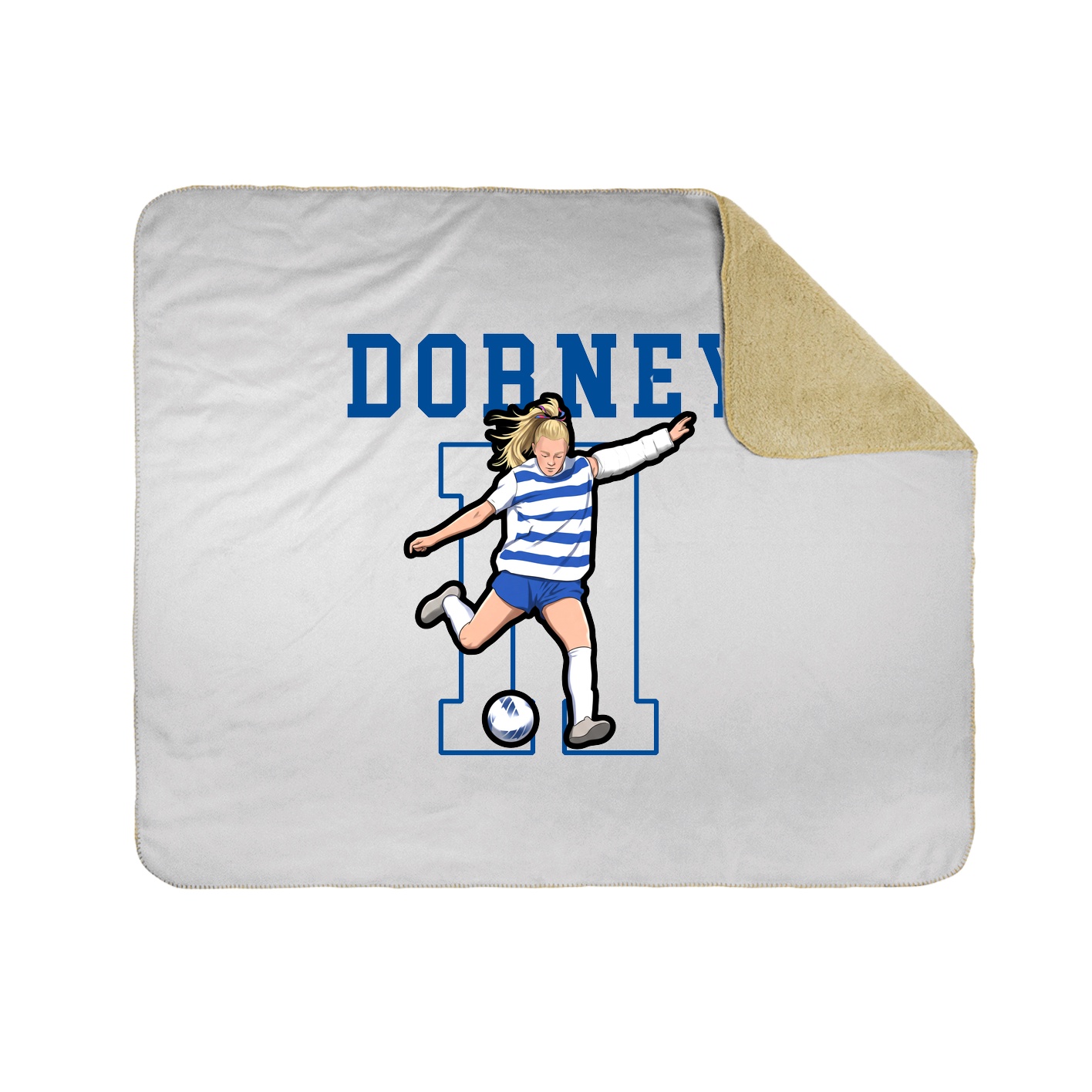 50x60 Sherpa Lined Throw Blanket