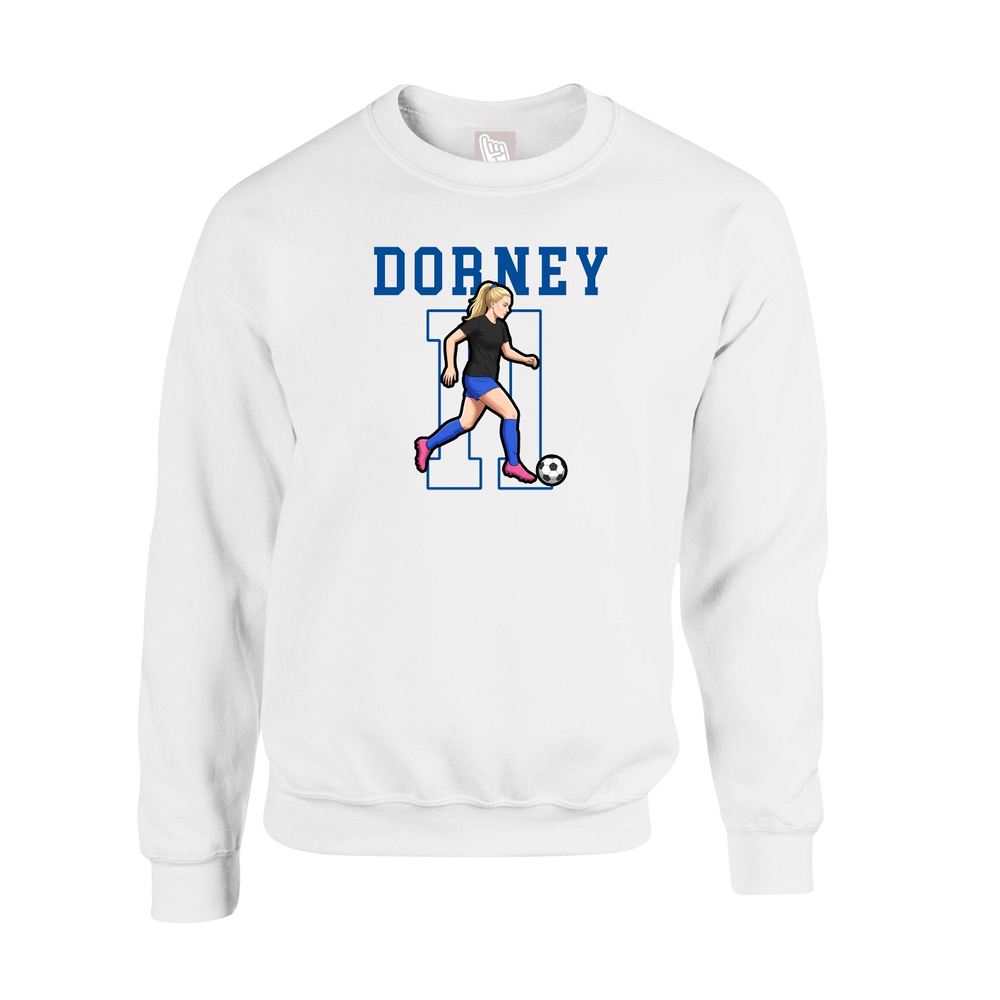 Fleece Crew — Shirsey in White
