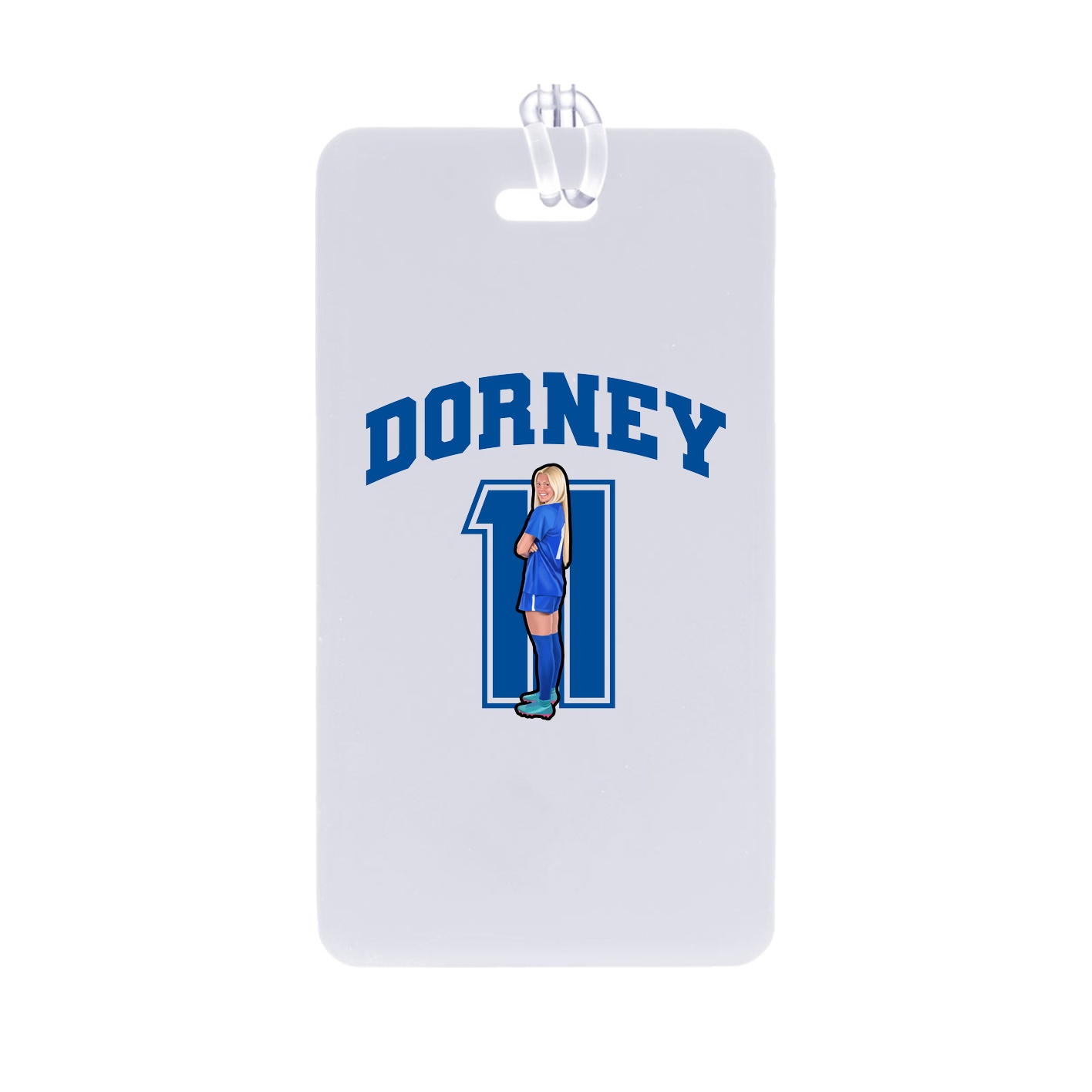 Bag Tag — Number in Classic