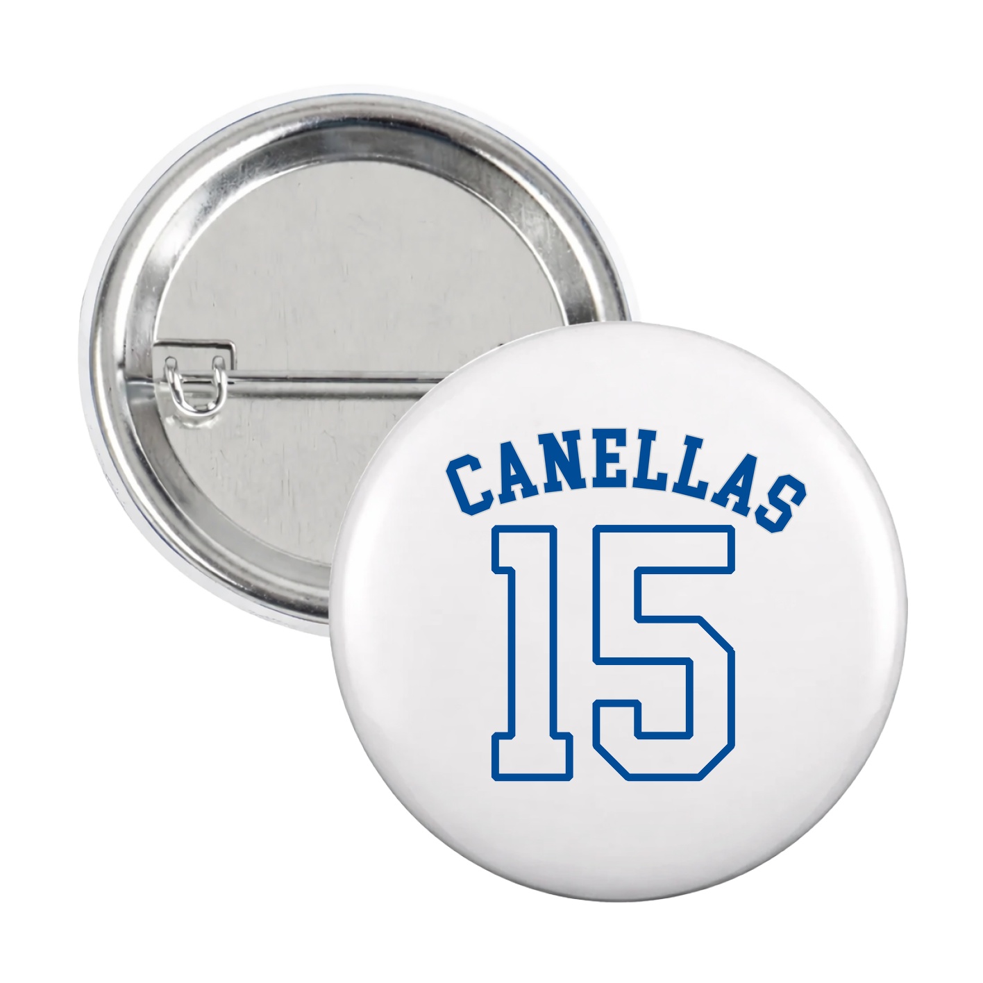 Game Day Button — Shirsey Arch in White