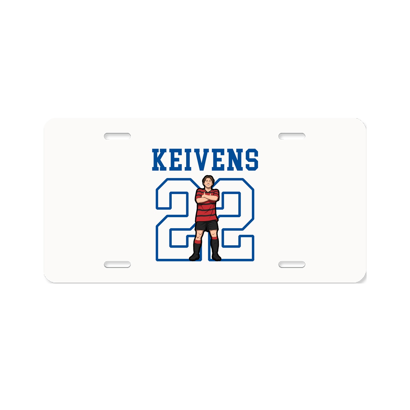 License Plate — Shirsey in Classic