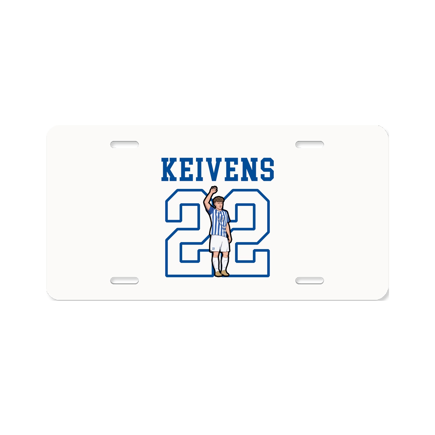 License Plate — Shirsey in Classic