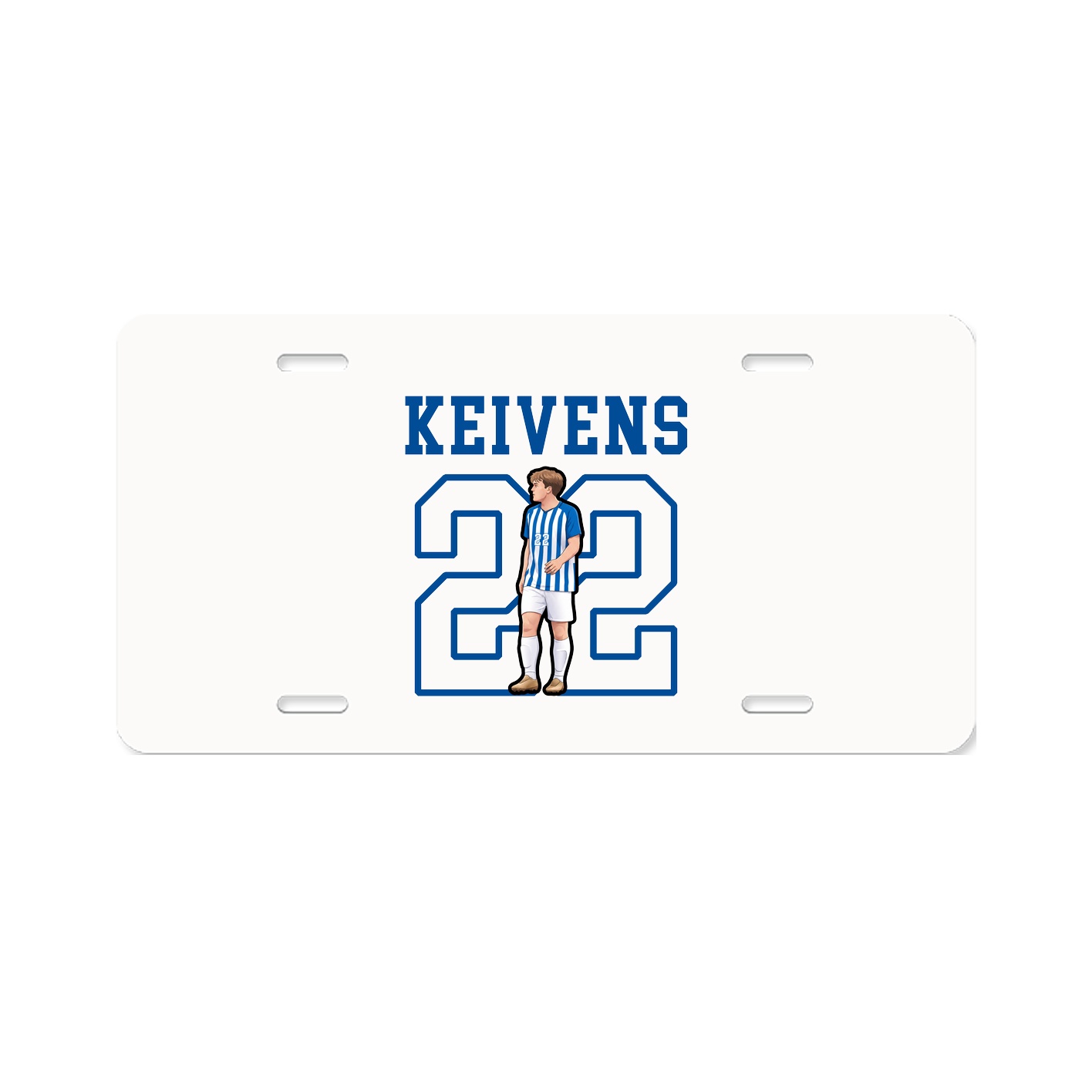 License Plate — Shirsey in Classic