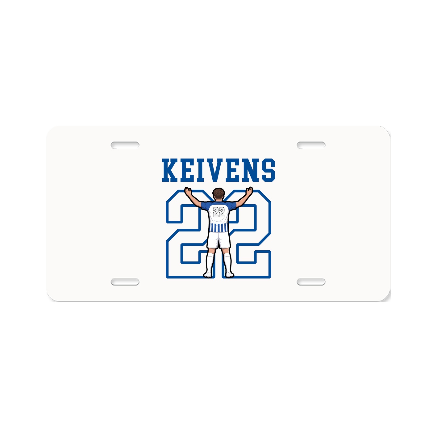 License Plate — Shirsey in Classic