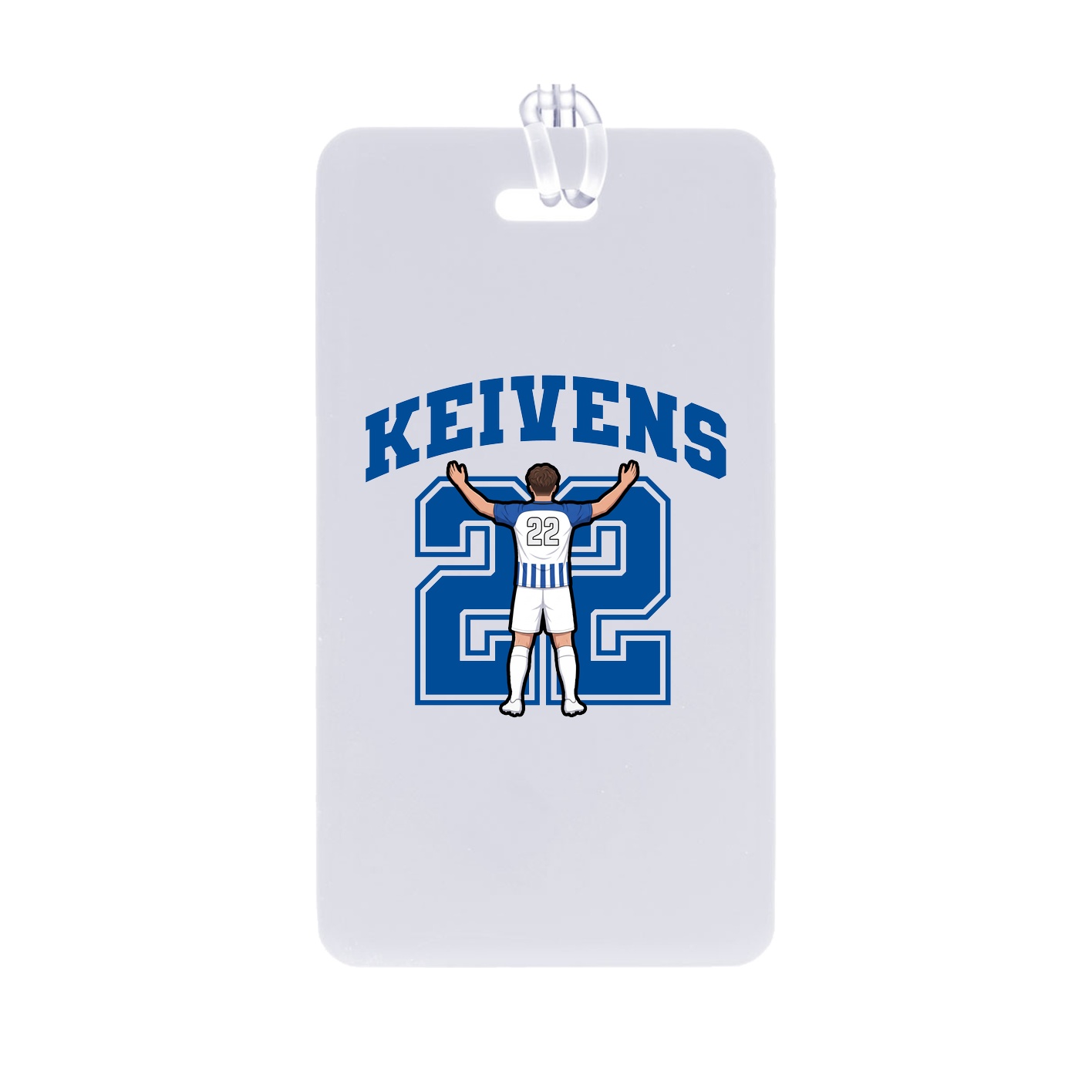 Bag Tag — Number in Classic