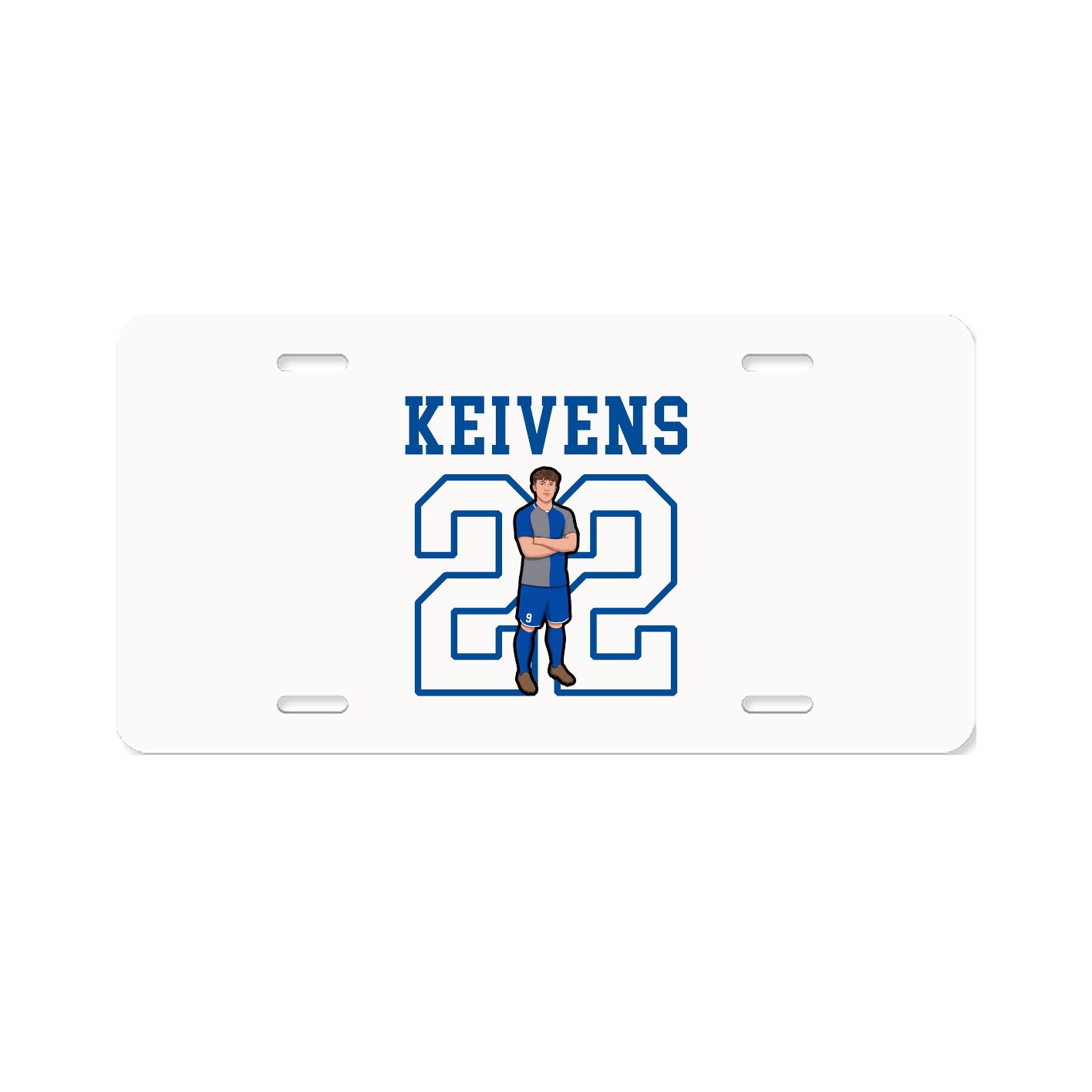 License Plate — Shirsey in Classic