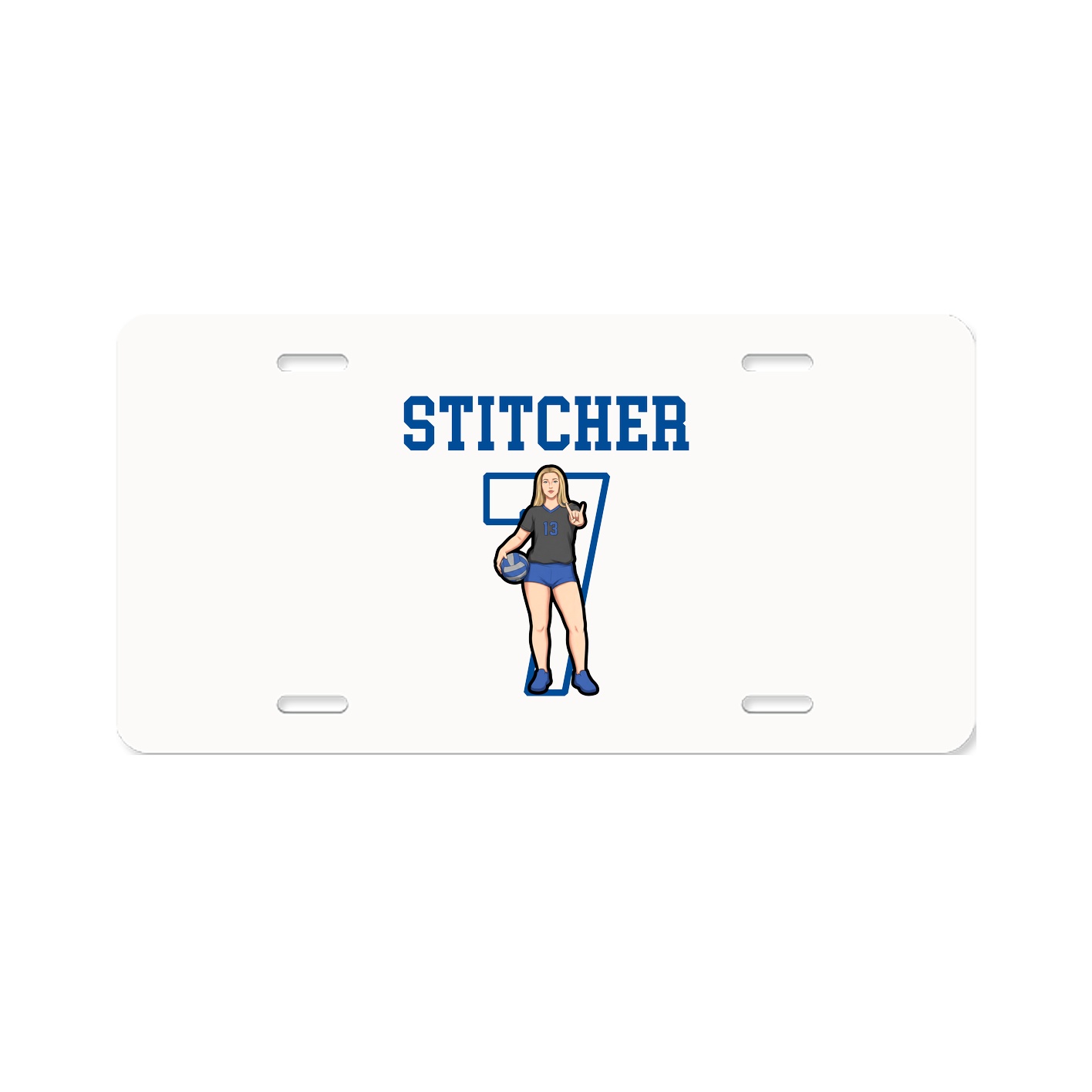 License Plate — Shirsey in Classic