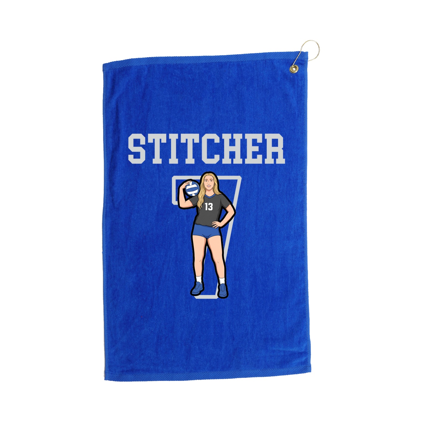 Golf Towel — Shirsey in Royal