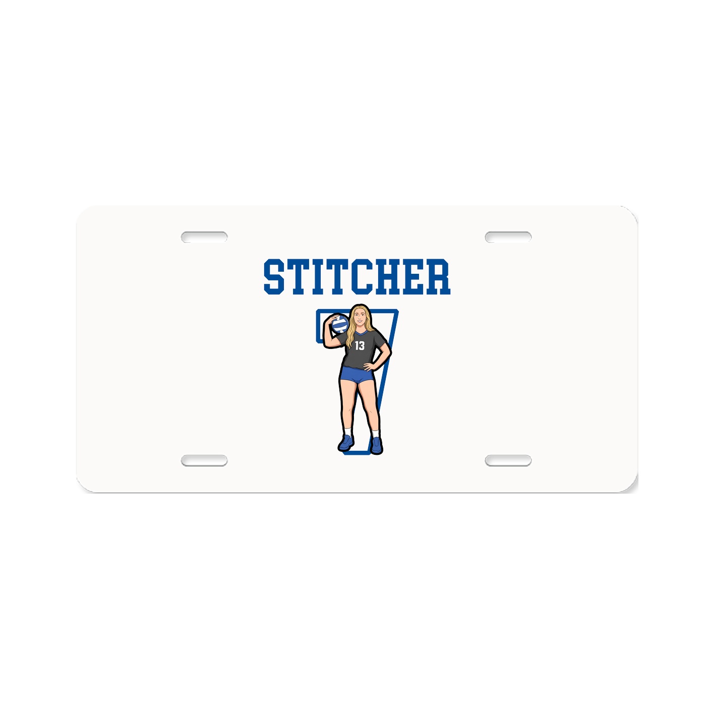 License Plate — Shirsey in Classic