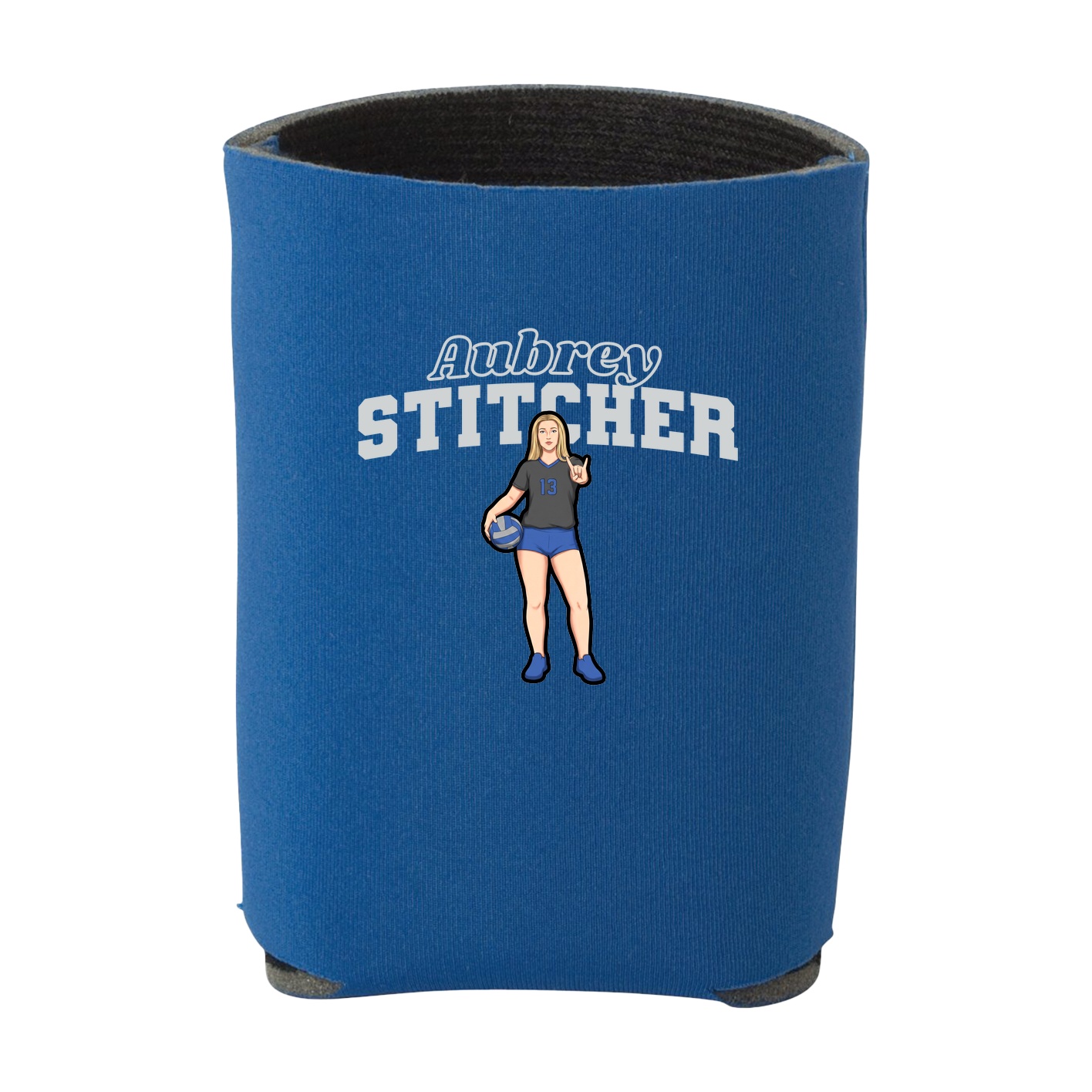 Can Holder — Name Arch in Royal