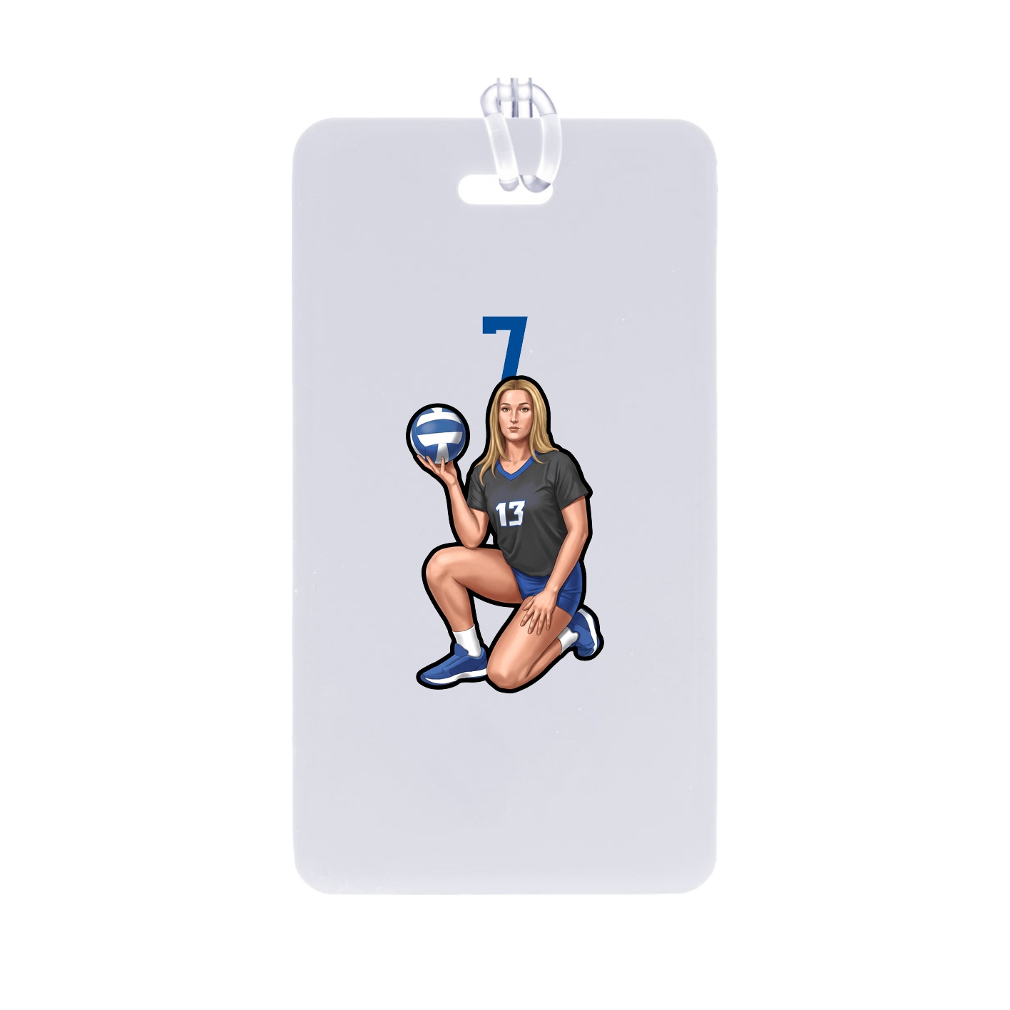 Bag Tag — Number Top in Classic