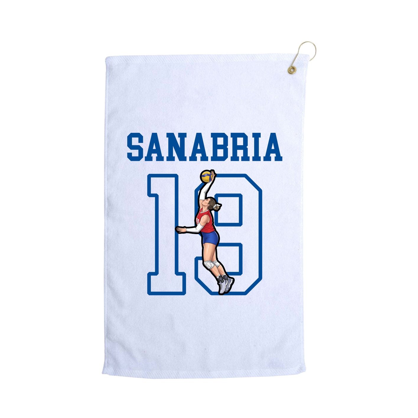 Golf Towel — Shirsey in White