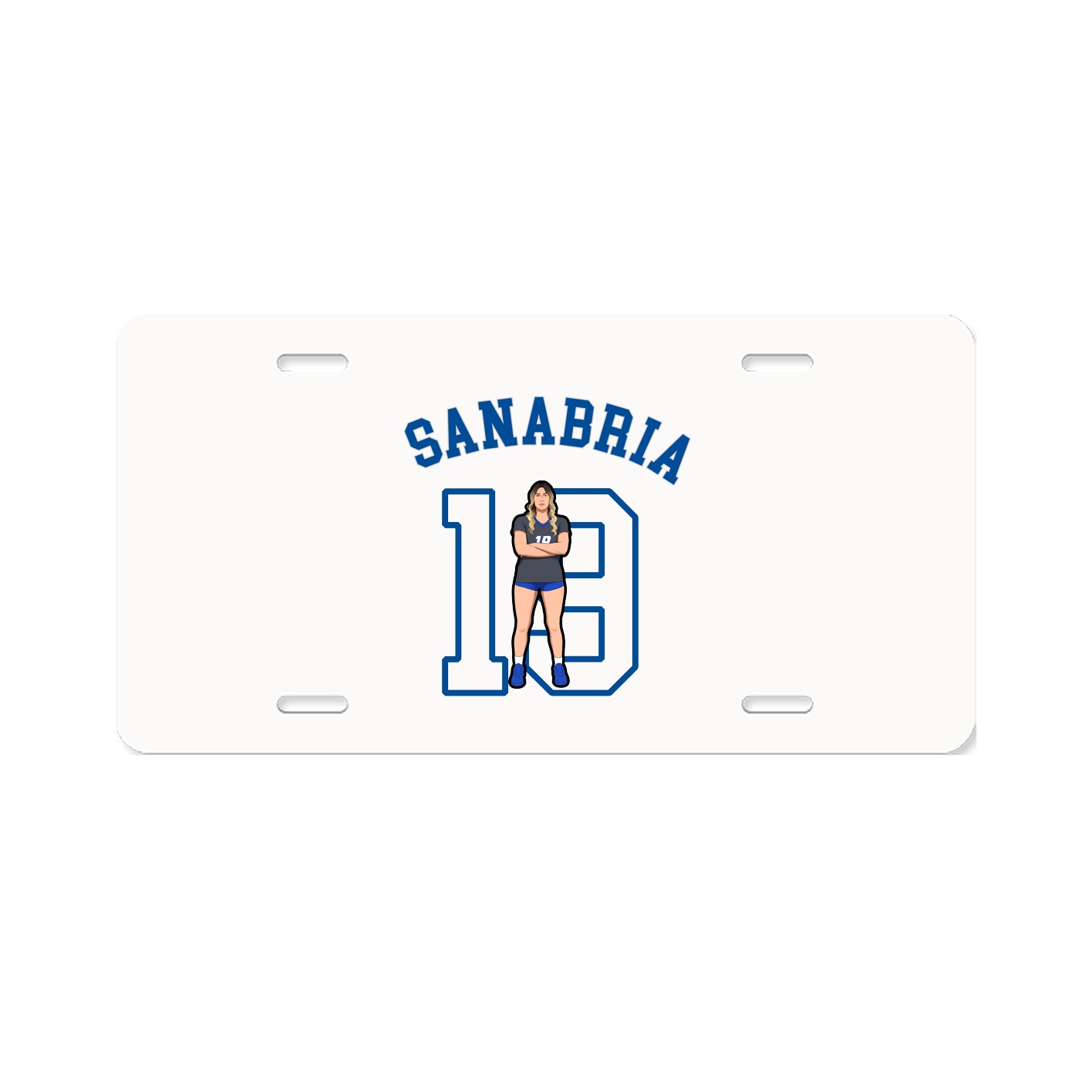 License Plate — Shirsey Arch in Classic