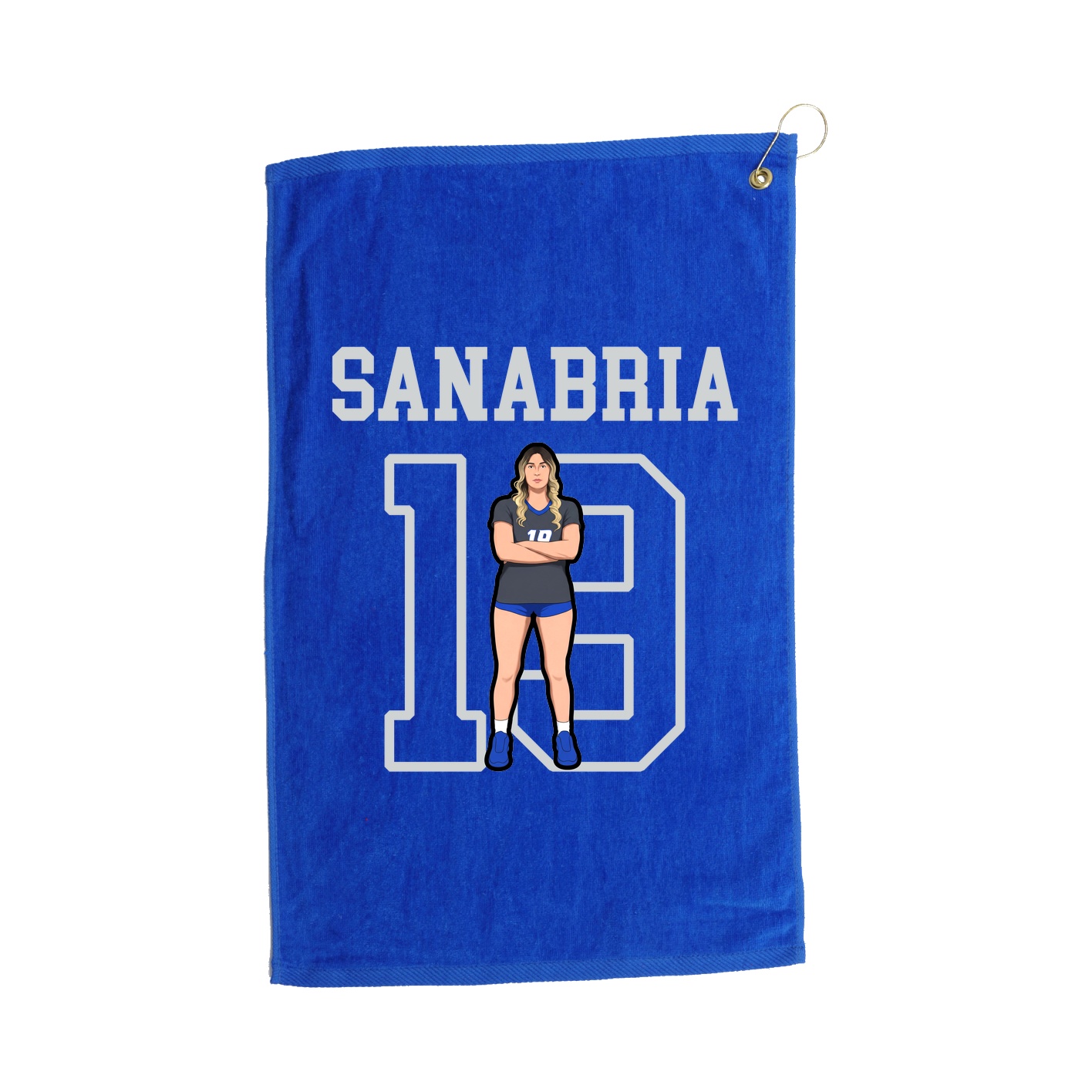 Golf Towel — Shirsey in Royal