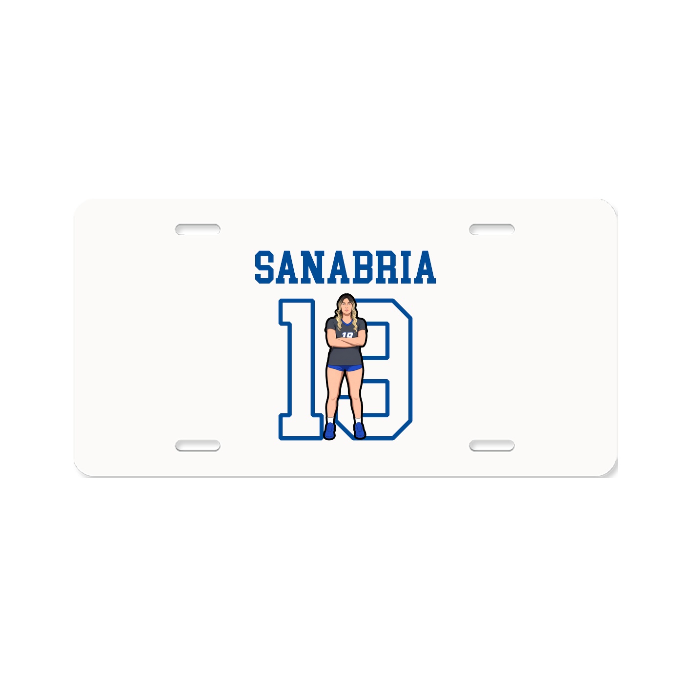 License Plate — Shirsey in Classic