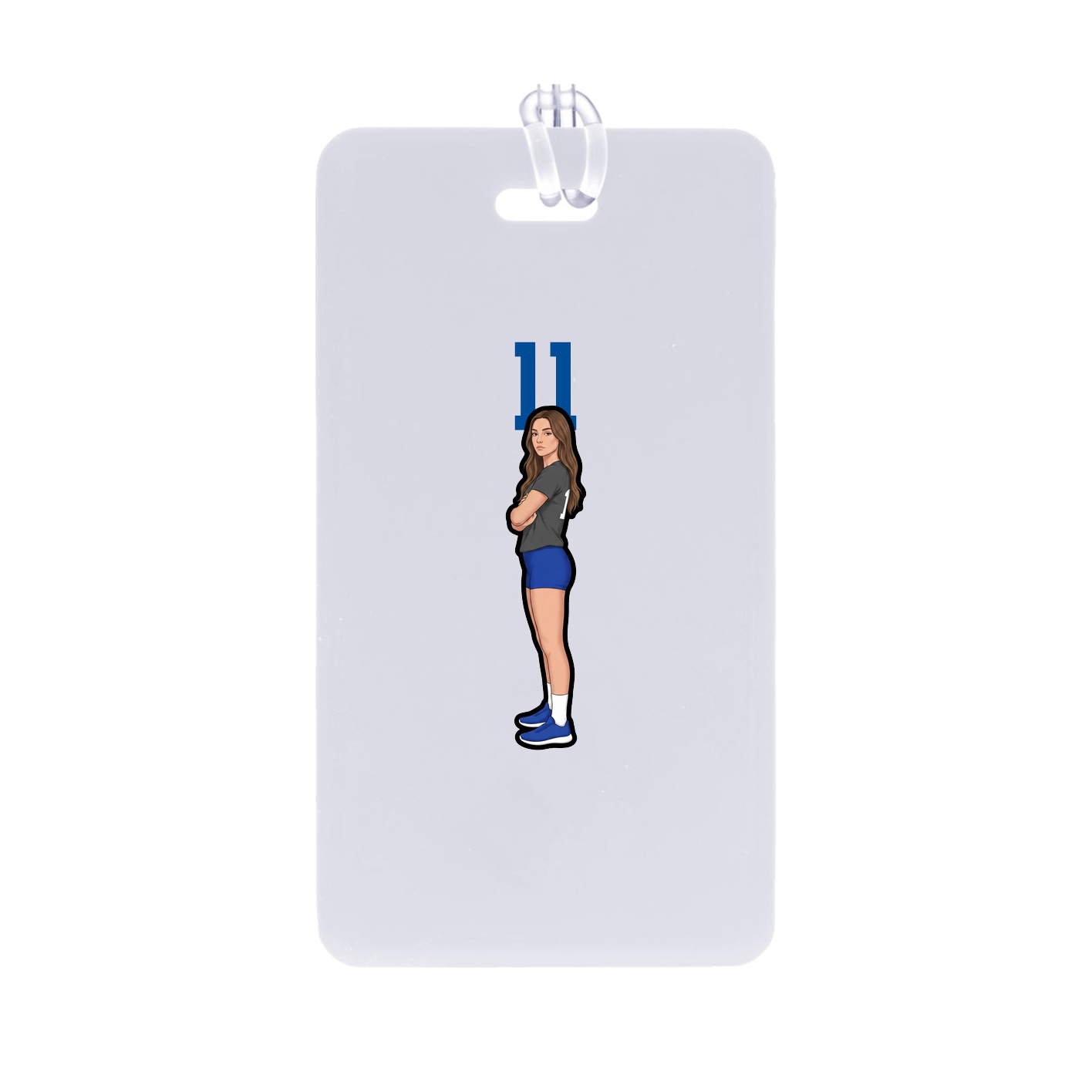 Bag Tag — Number Top in Classic