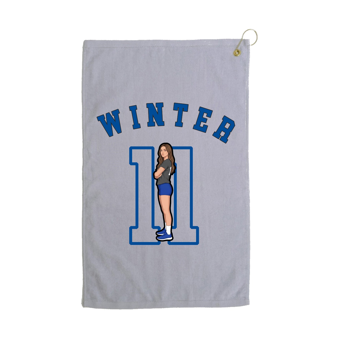 Golf Towel — Shirsey Arch in Grey