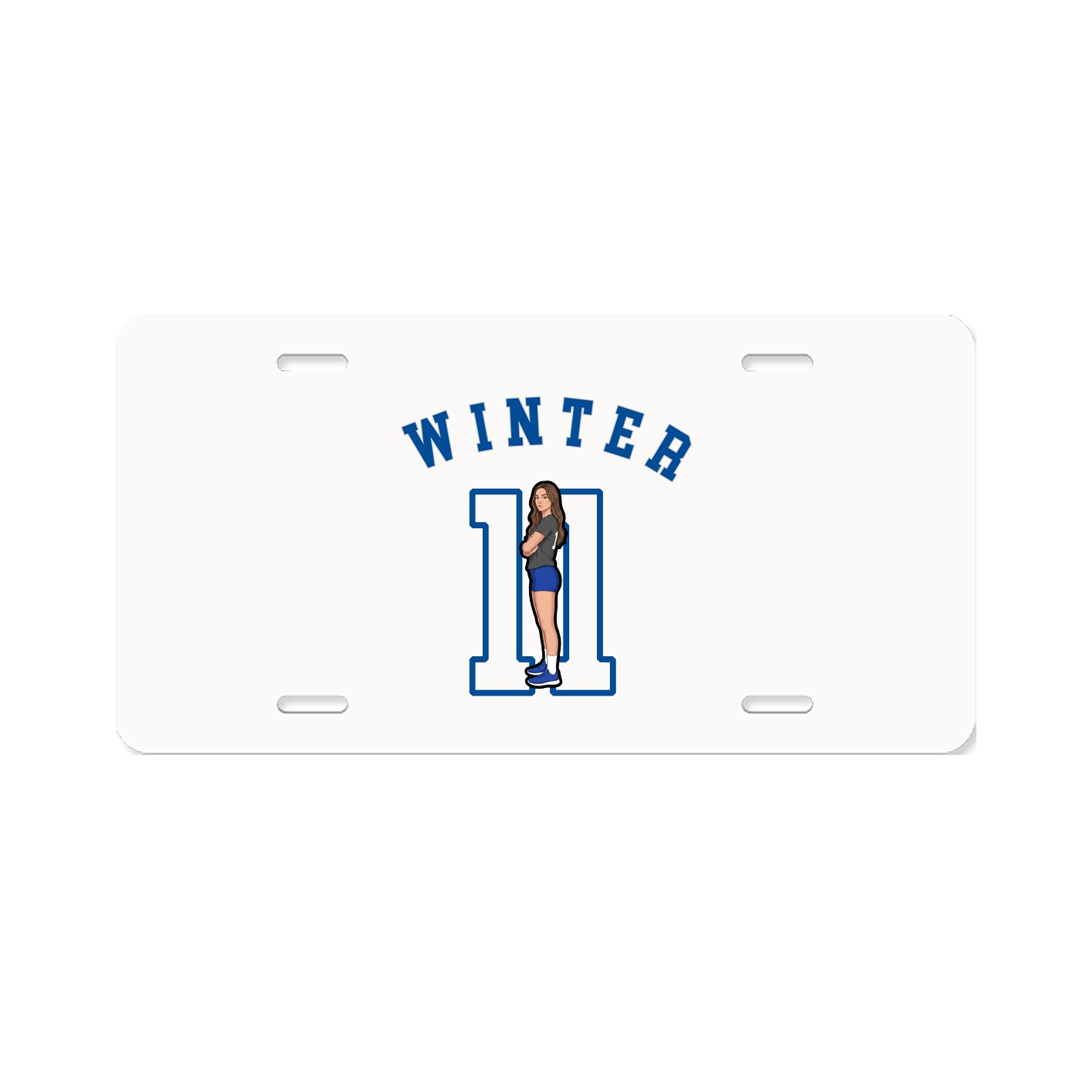 License Plate — Shirsey Arch in Classic