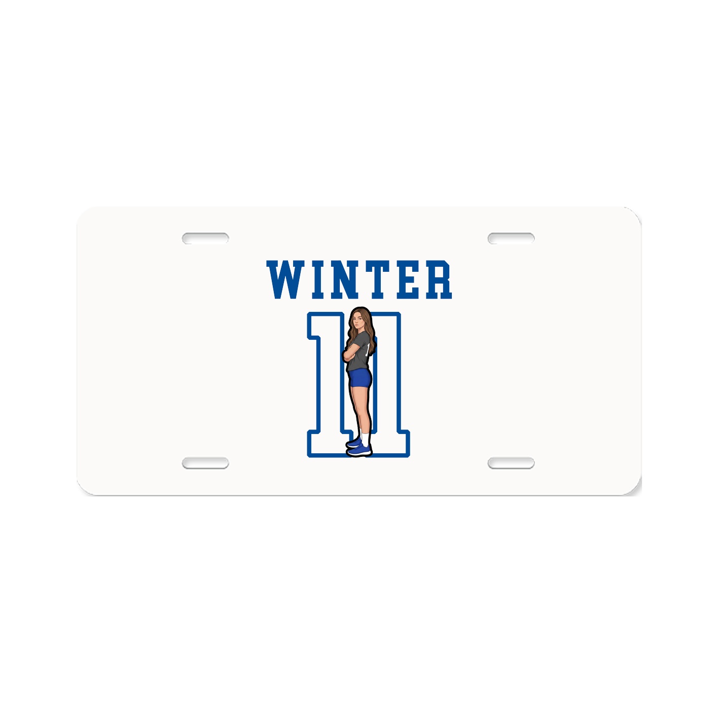 License Plate — Shirsey in Classic