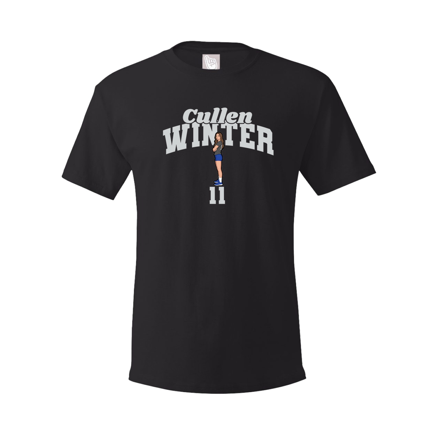 Tee — Signature Arch in Black