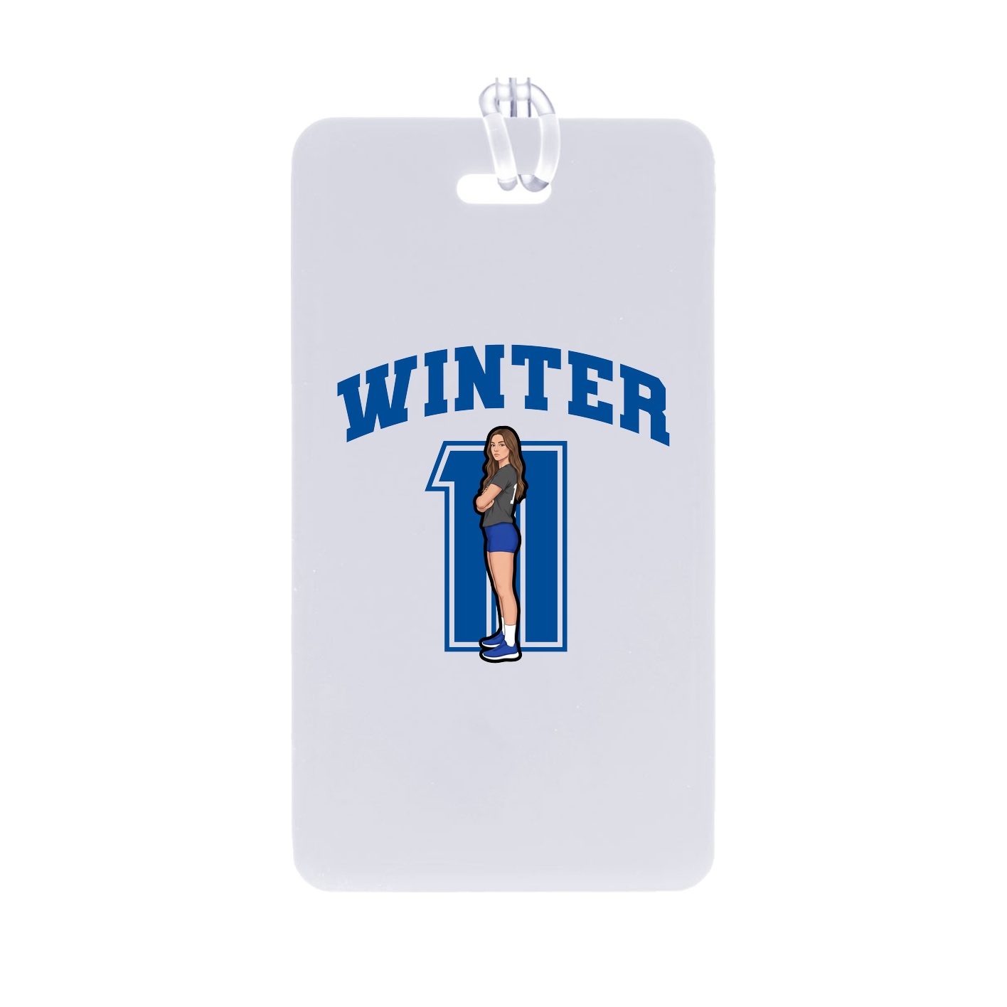 Bag Tag — Number in Classic