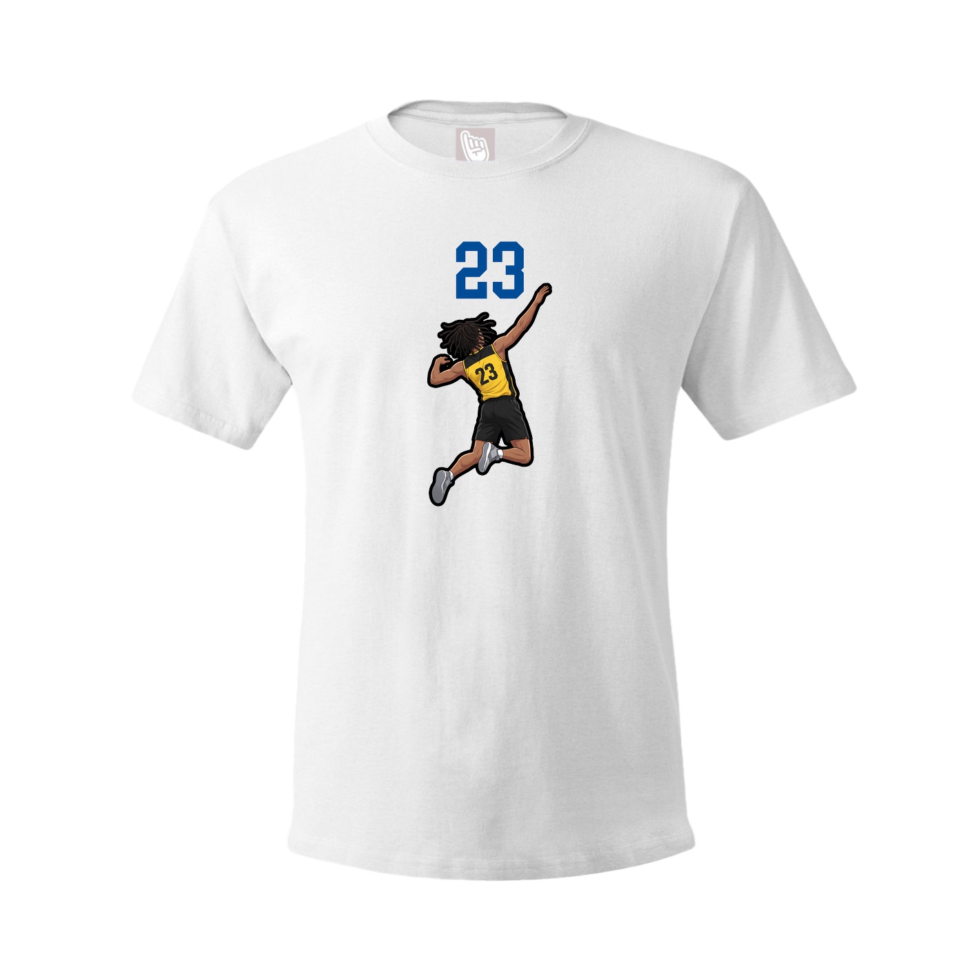 Tee — Number Top in White
